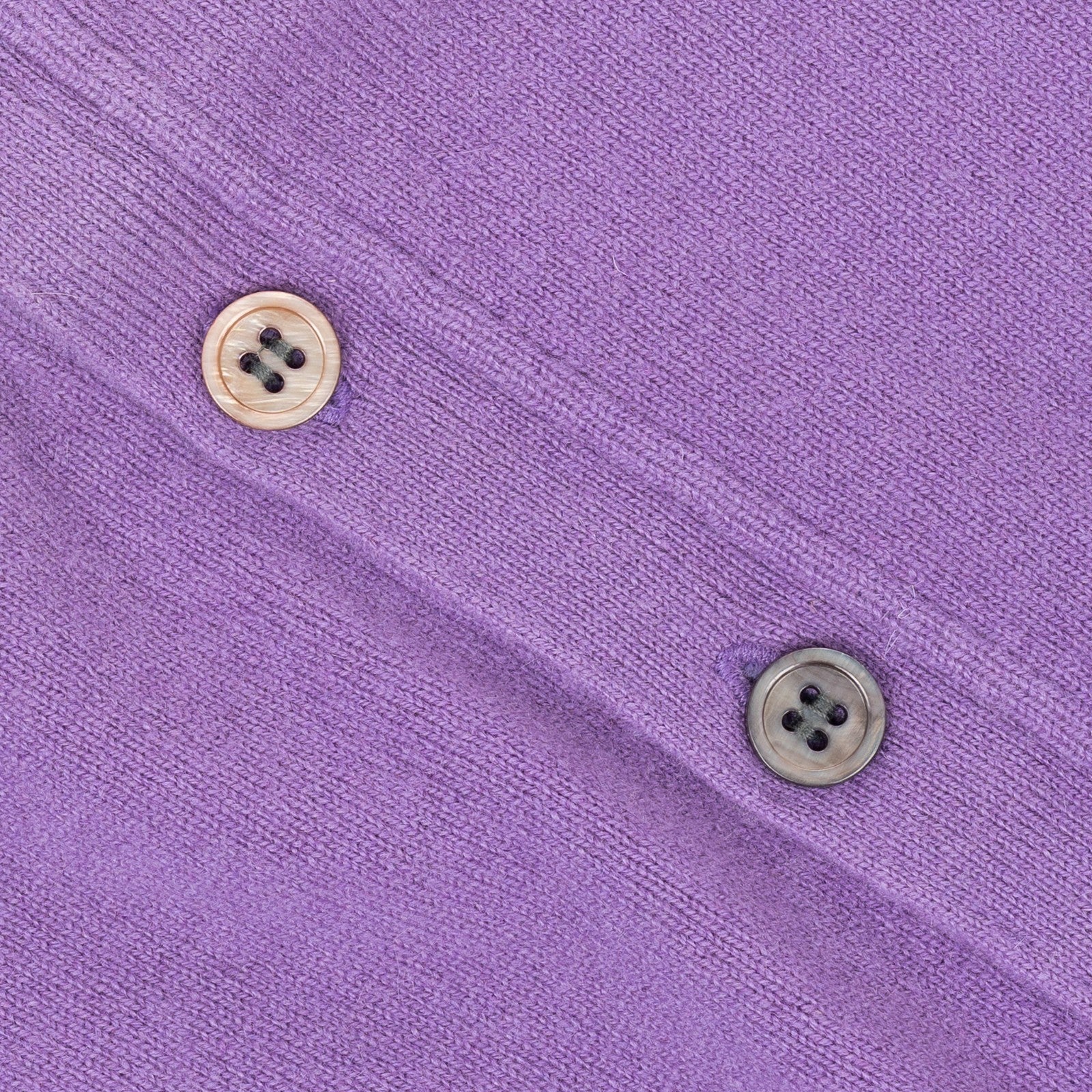 650$ RUBINACCI NAPOLI Lilac Cardigan Vest Gilet 100% Cashmere Size M