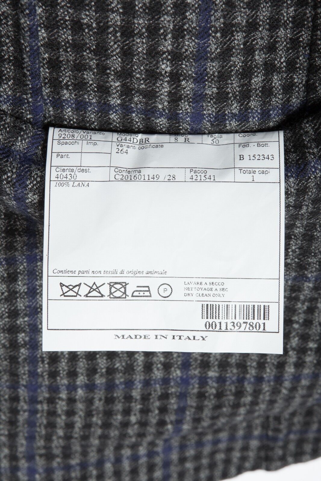 $2245 BELVEST Blue Flannel Wool REVERSIBLE Jacket Double Breasted 40 US 50 EU 8R