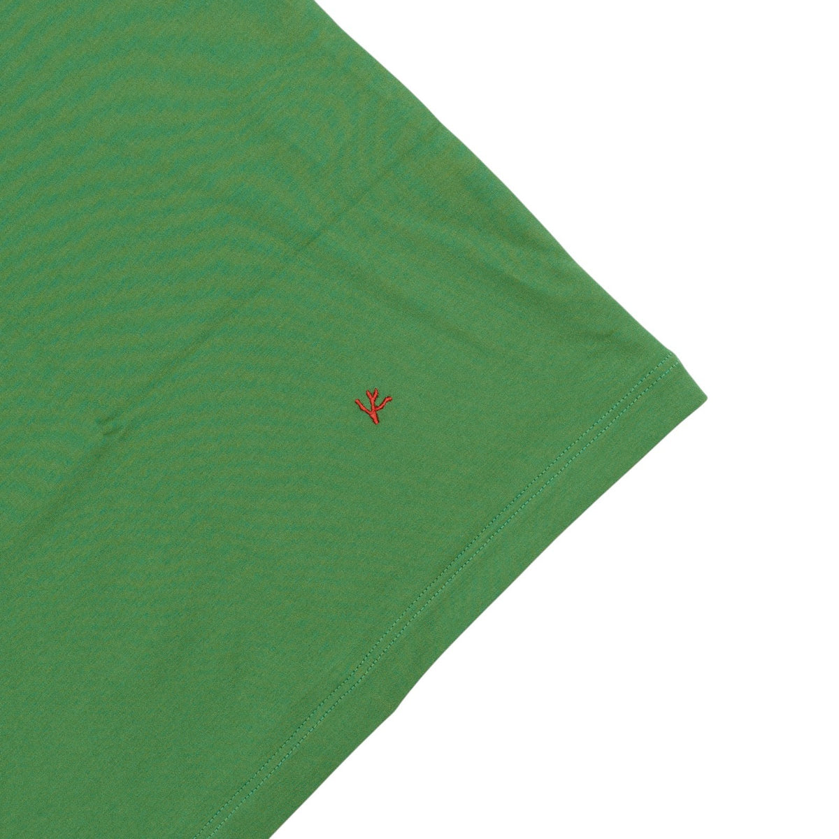 550$ ISAIA NAPOLI Green T-Shirt Jersey Cotton Stretch - Size 2XL - Made in Italy