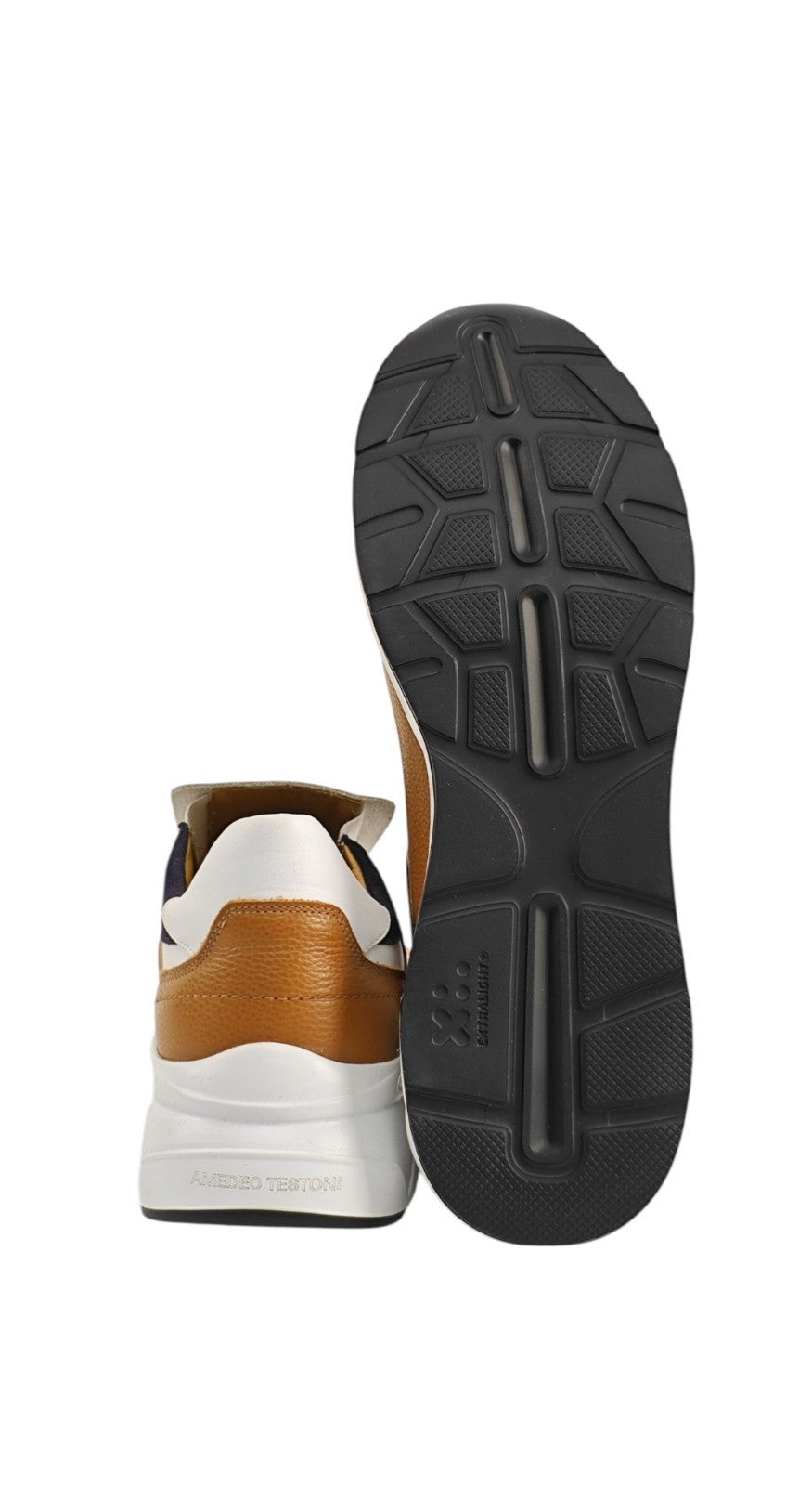 1150$ TESTONI "Cagliari" SlipOn Sneaker Karibu Calf + Suede 8 UK / 9 US / 42 IT