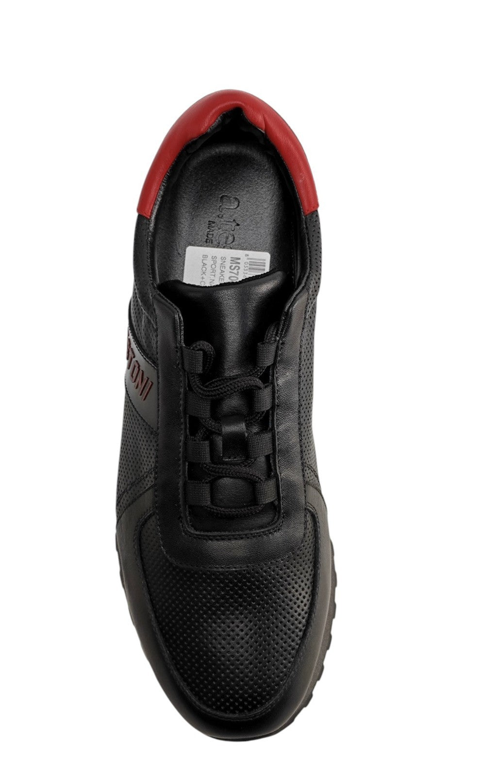 750$ TESTONI Sneaker Shoes Suede + Perforated Calf 8 UK / 9 US / 42 IT