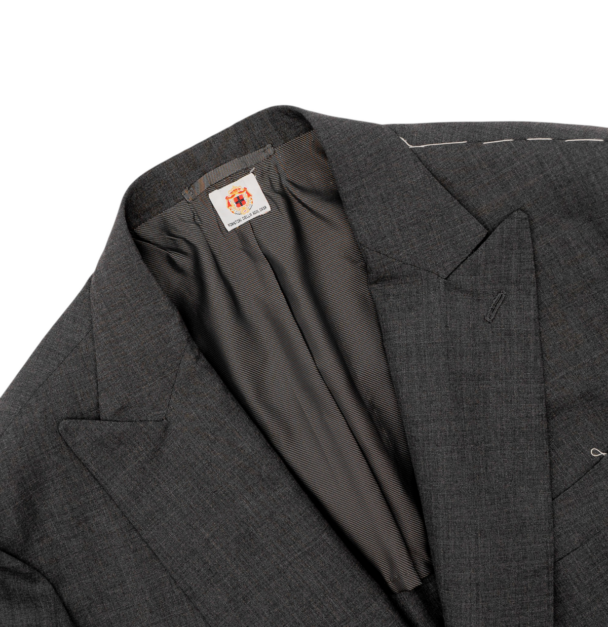 $3450 LUIGI BORRELLI NAPOLI Gray Jacket Sport Coat Knit Wool 44 US / 54 EU 8R