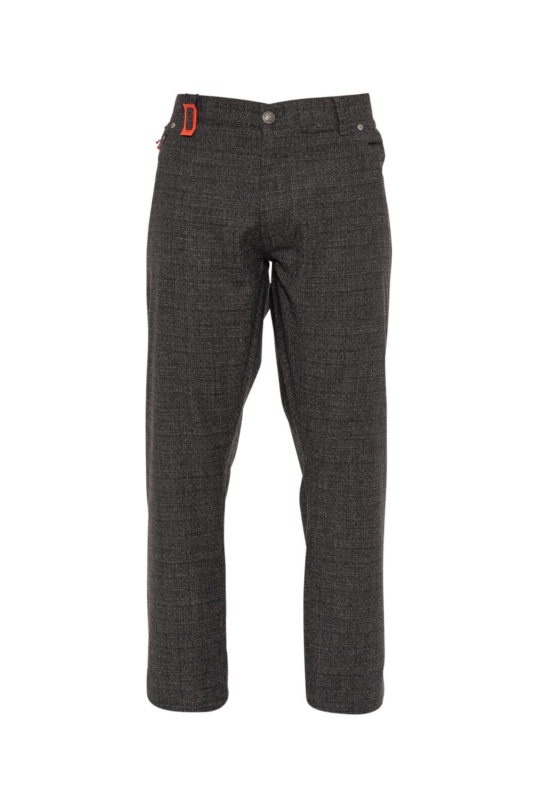 690$ ISAIA NAPOLI Gray 5 Pockets Pant Wool / Cashmere / Silk 40 US / 56 EU Slim