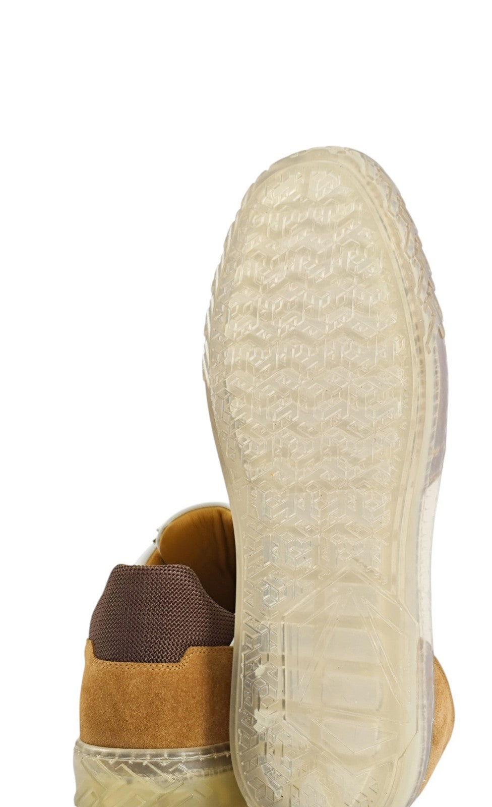 850$ TESTONI "Ravenna" Sneaker Calf + Suede Interlock 8 UK / 9 US / 42 IT