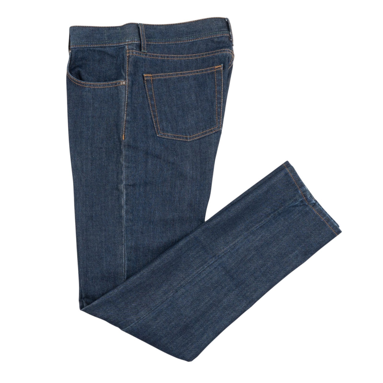 415$ LUIGI BORRELLI NAPOLI Denim Jeans Pant Raw Cotton 37 US / 53 EU