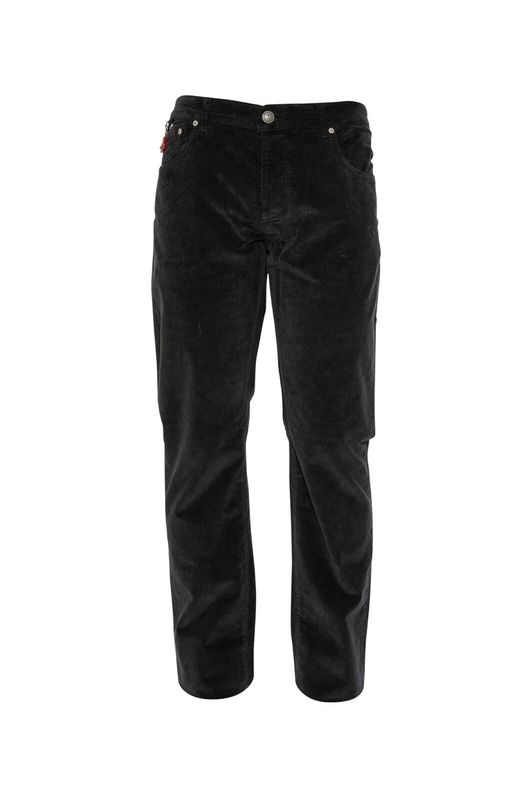 690$ ISAIA NAPOLI Gray 5 Pockets Trousers Pant Corduroy Cotton 38 US / 54 EU