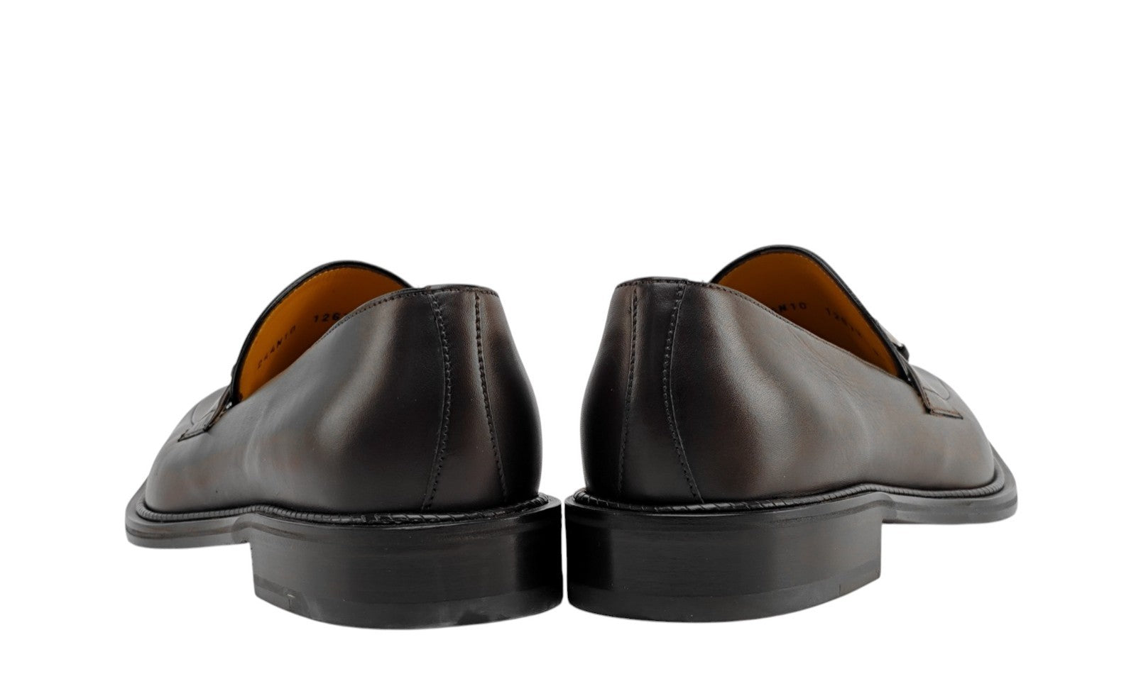 1300$ TESTONI Loafer BOLOGNESE CONSTRUCTION Calf Cigar 8 UK / 9 US / 42 IT