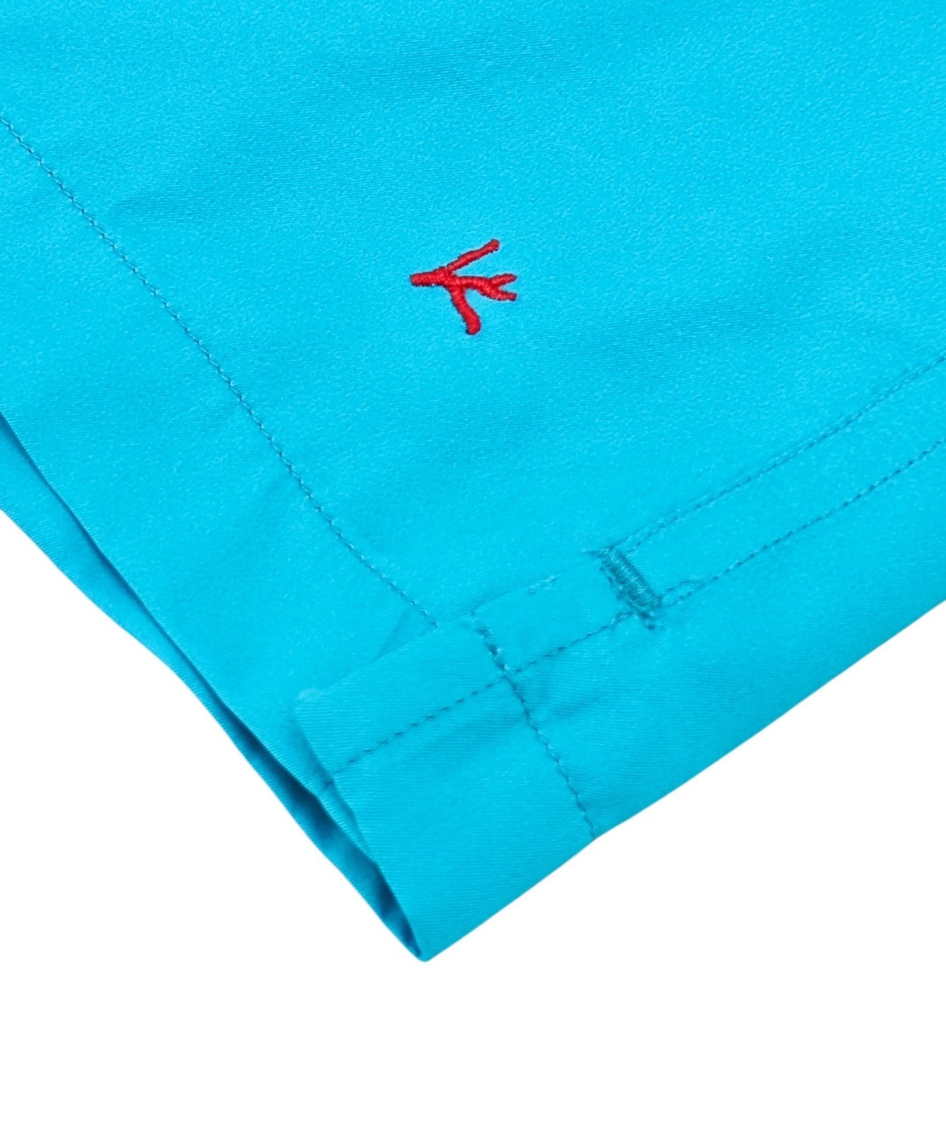 395$ ISAIA NAPOLI Sky Blue Swimsuit Swim Trunks whit Drawstring Waist Size M
