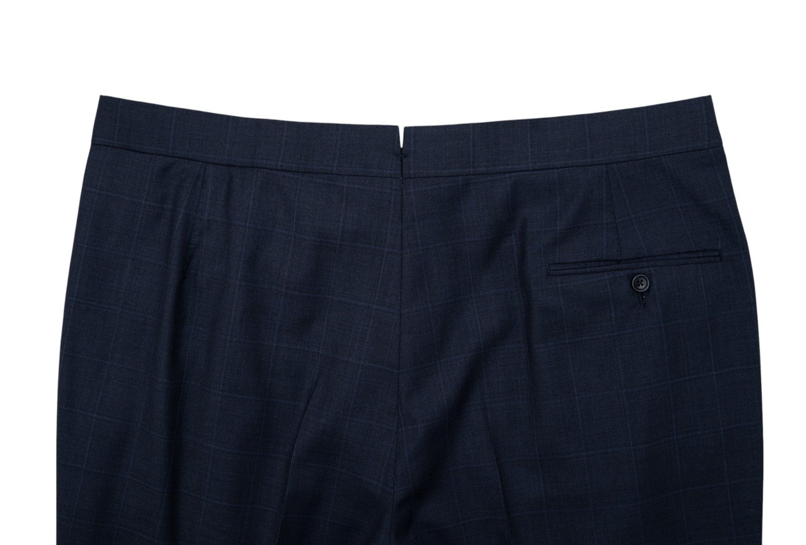 Sartoria DALCUORE NAPOLI Total Hand-Sewn Suit Blue Wool 120's 46 US / 56 EU