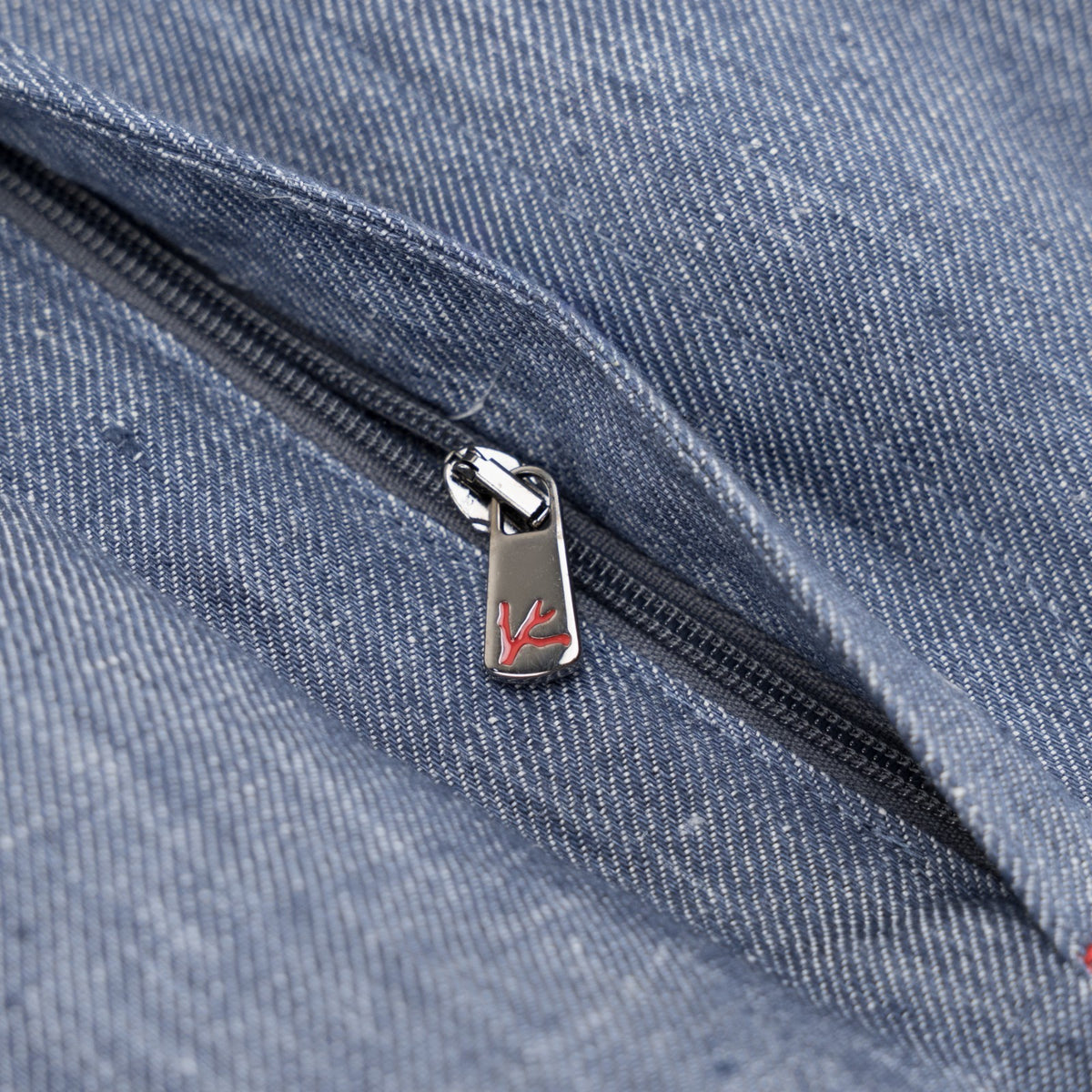 1050$ ISAIA Light Blue Drawstring Pant 100% Linen Regular Fit 38 US / 54 IT
