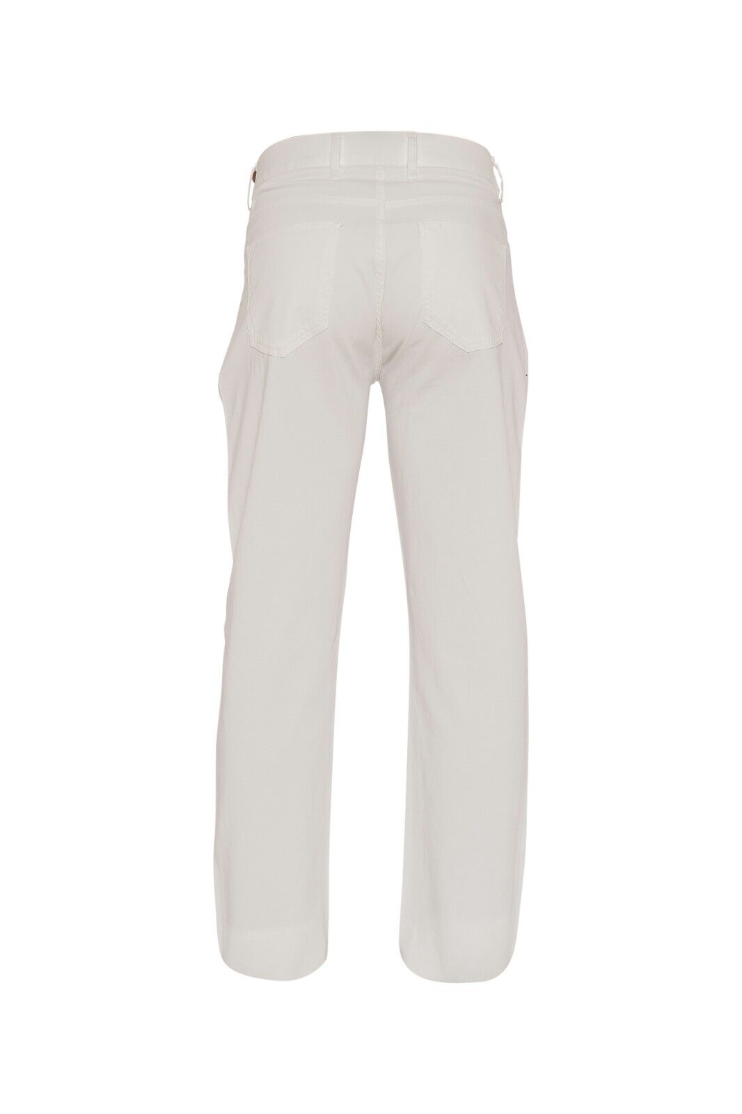 850$ ISAIA NAPOLI White 5 Pockets Trousers Pant Soft Cotton / Cashmere