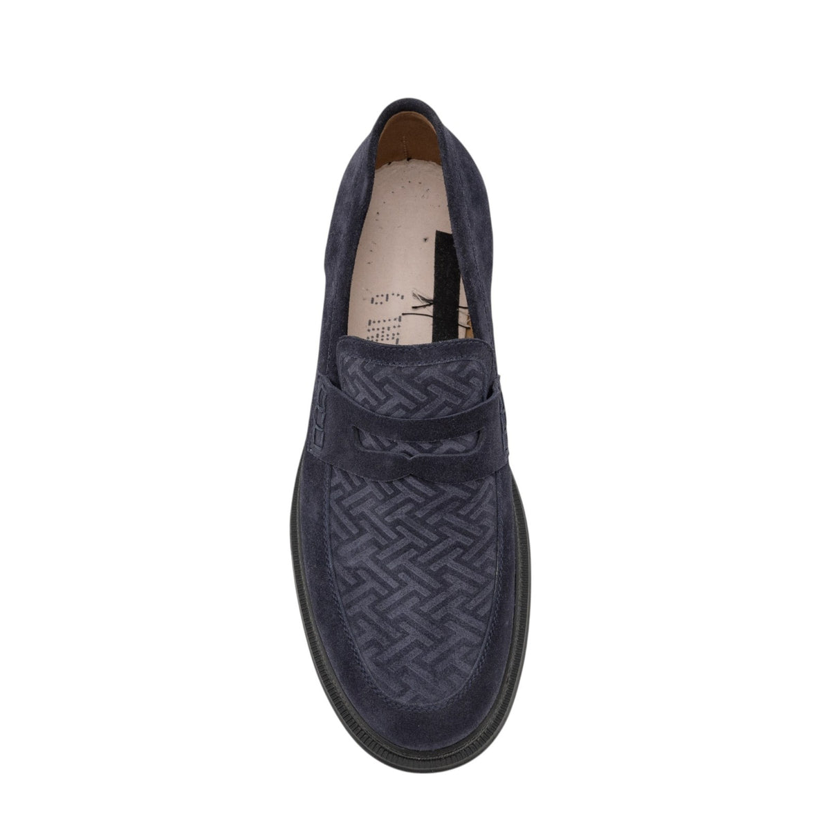 1050$ TESTONI "Mantova" Penny Loafer Sneaker Suede Blue Navy 8 UK / 9 US / 42 IT