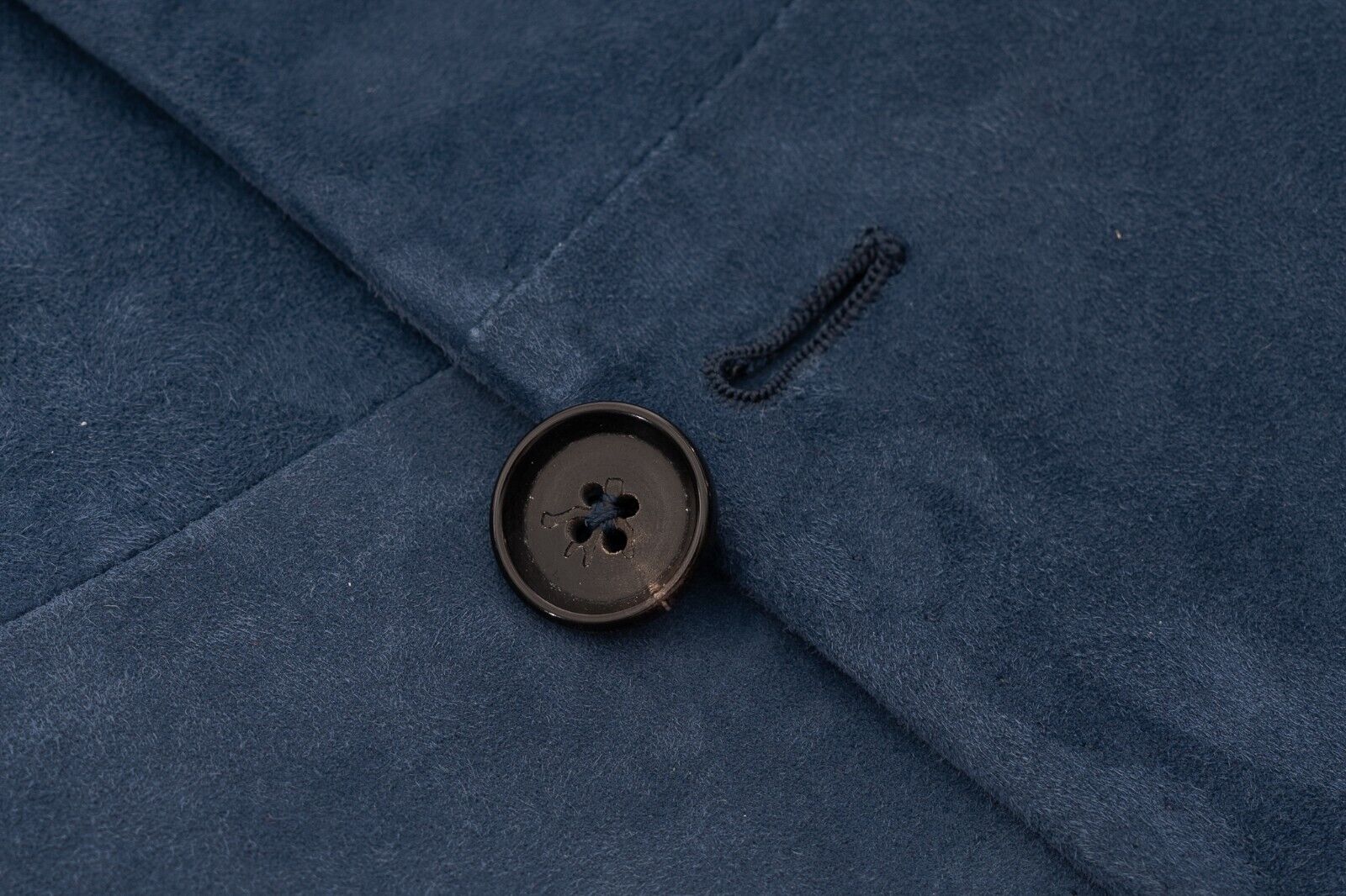 6800$ ISAIA NAPOLI Blue Double Breasted Jacket 100% Lambskin 42 US / 52 EU