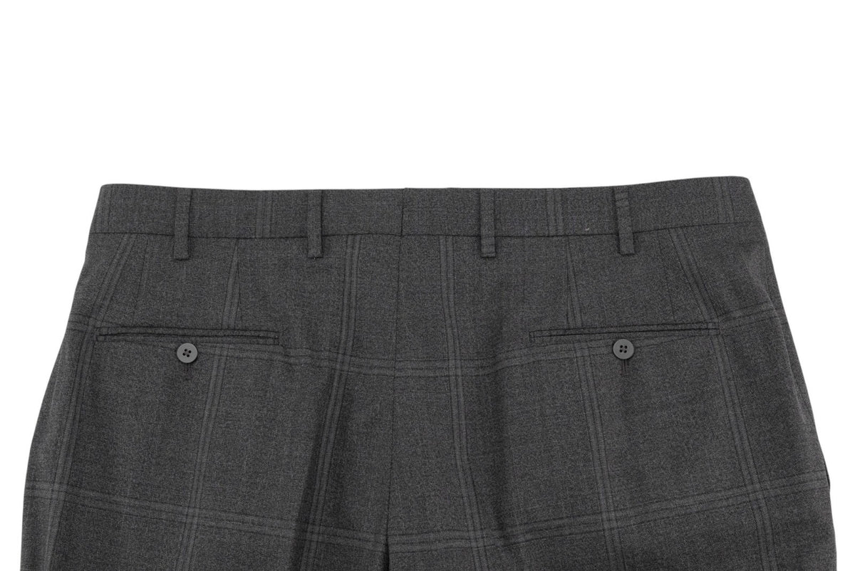 $6600 ISAIA NAPOLI "Marechiaro" Gray Suit Fine Wool 4 Season 46 US / 56 EU 7R