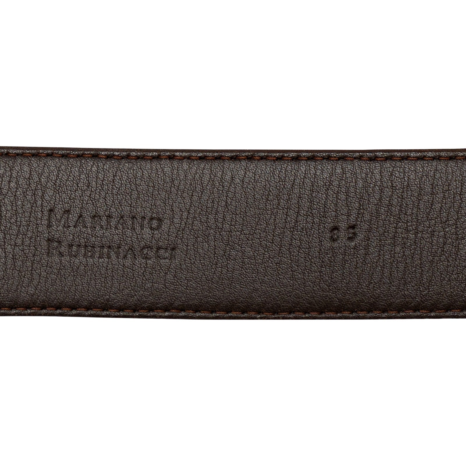 $1250 RUBINACCI NAPOLI Brown Handmade Belt 100% Real Alligator Size 85 ( S )