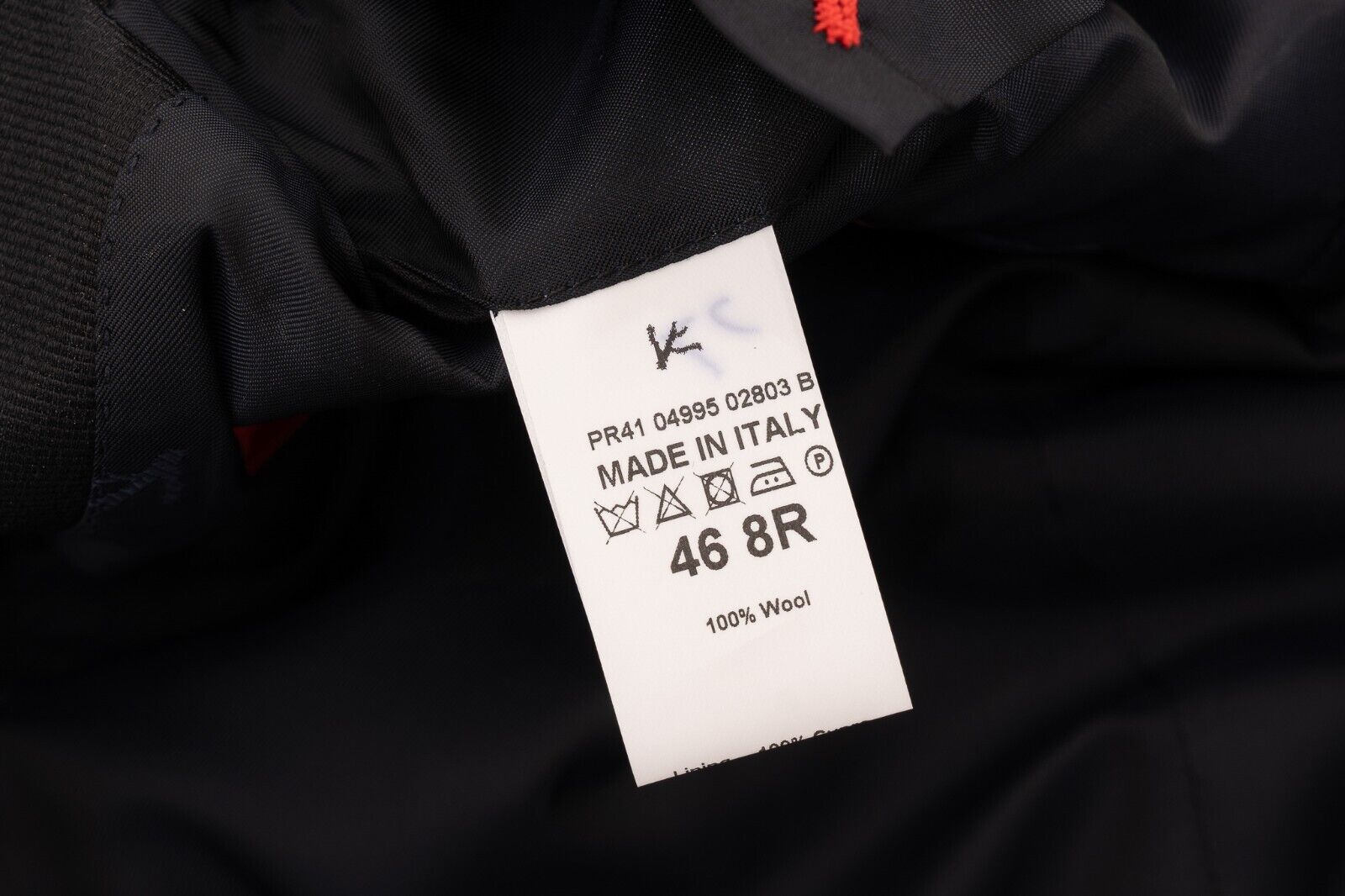 $6200 ISAIA NAPOLI "Aquaspider" Blue Navy Tuxedo Smoking Suit Wool 8R