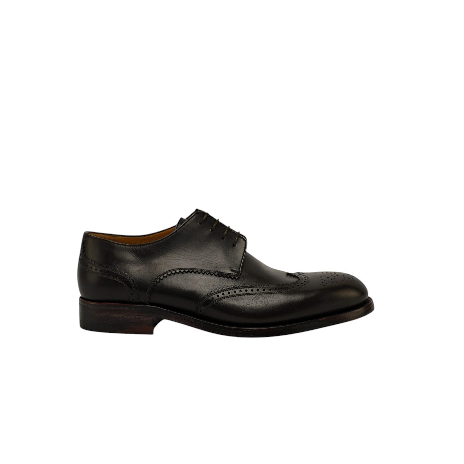 1450$ TESTONI GOODYEAR Construction Shoes Calf Brown Cigar 8 UK / 9 US / 42 IT