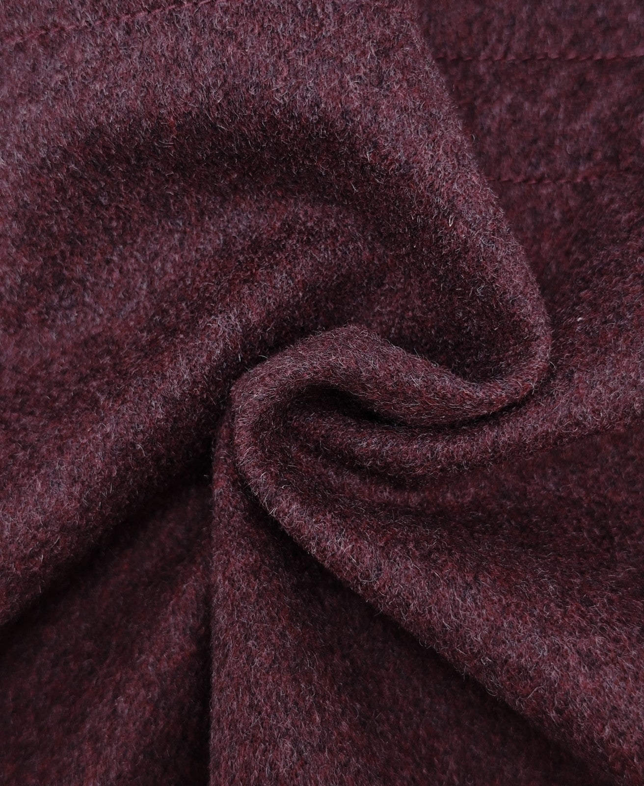 6200$ ISAIA NAPOLI Burgundy Coulisse Zip Field Jacket 100% Cashmere