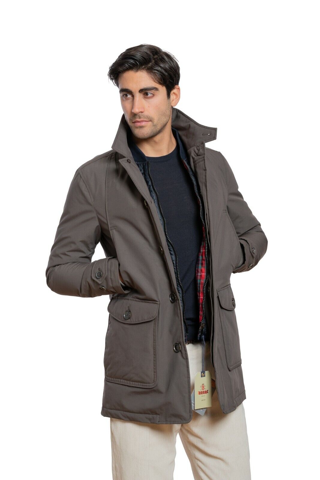 BARACUTA Winter Travel Jacket BARAPEL THERMORE Insulation Waterproof Slim Fit