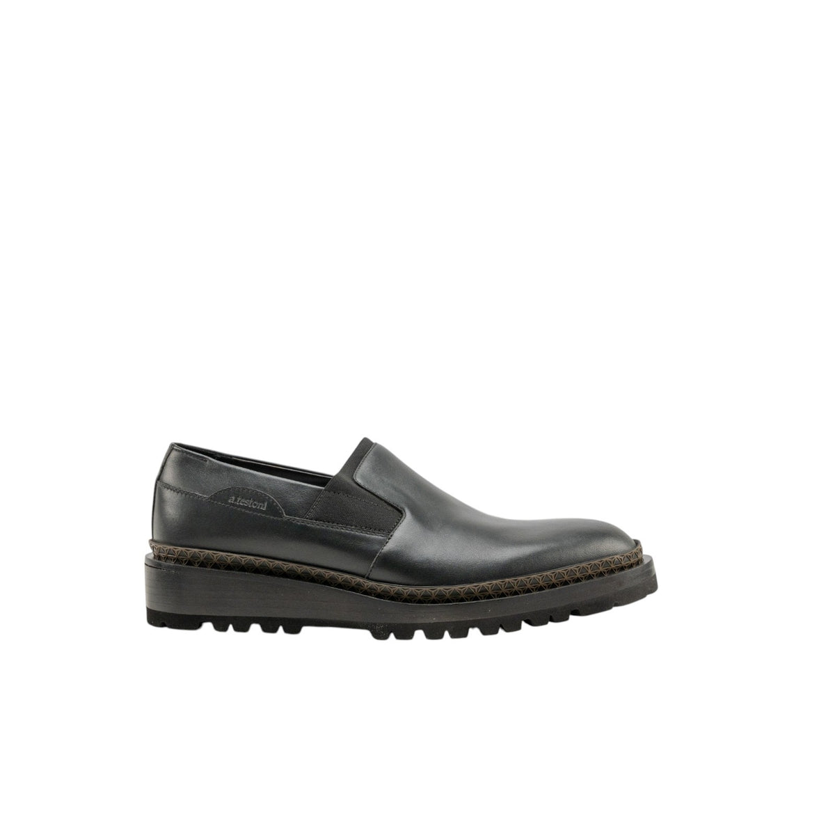 700$ TESTONI Sneaker Shoes Slip-On Sport Napa Calf Dark Gray 8 UK / 9 US / 42 IT
