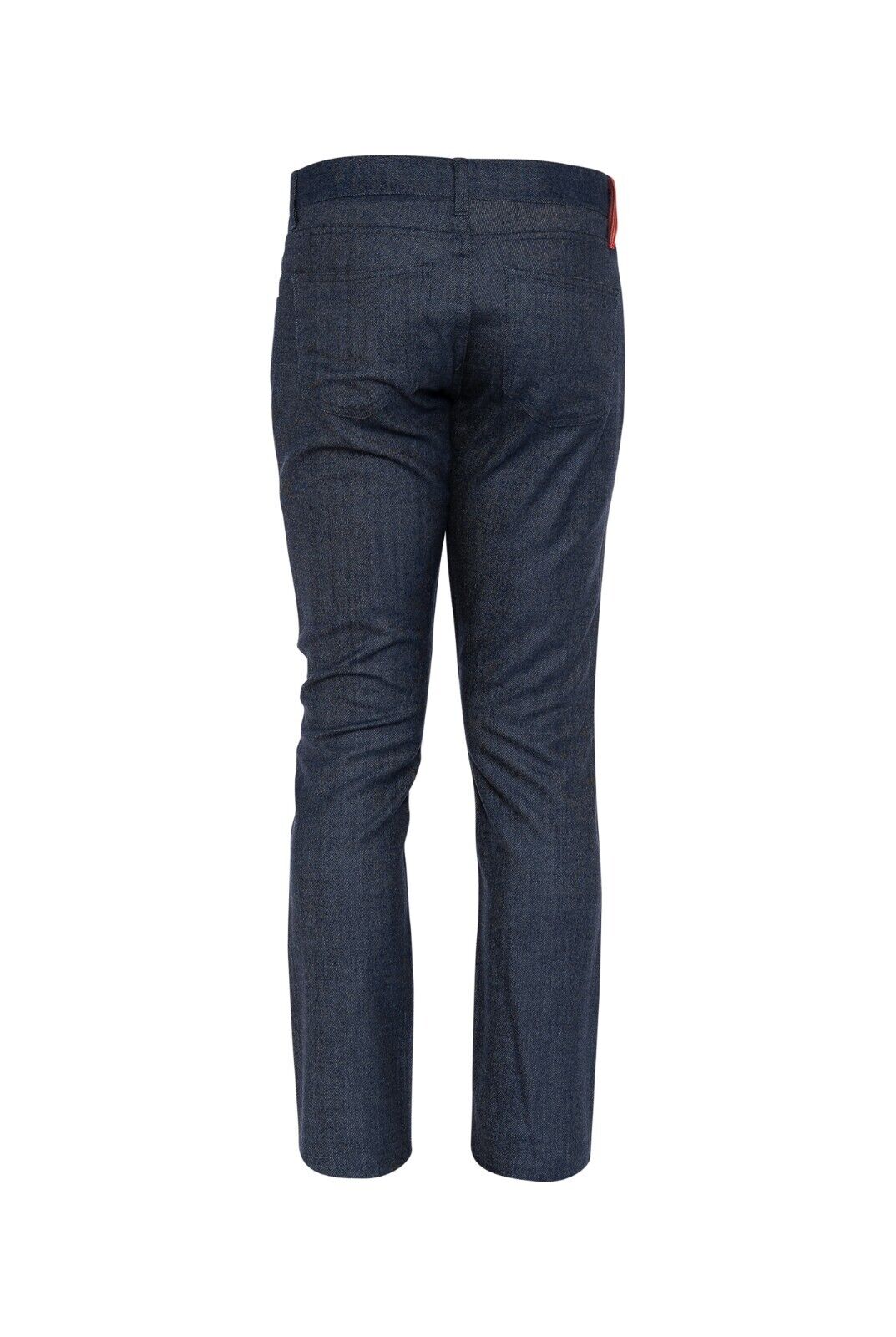 850$ ISAIA NAPOLI Blue 5 Pockets Trouser Pant Soft Wool 32 US / 48 EU