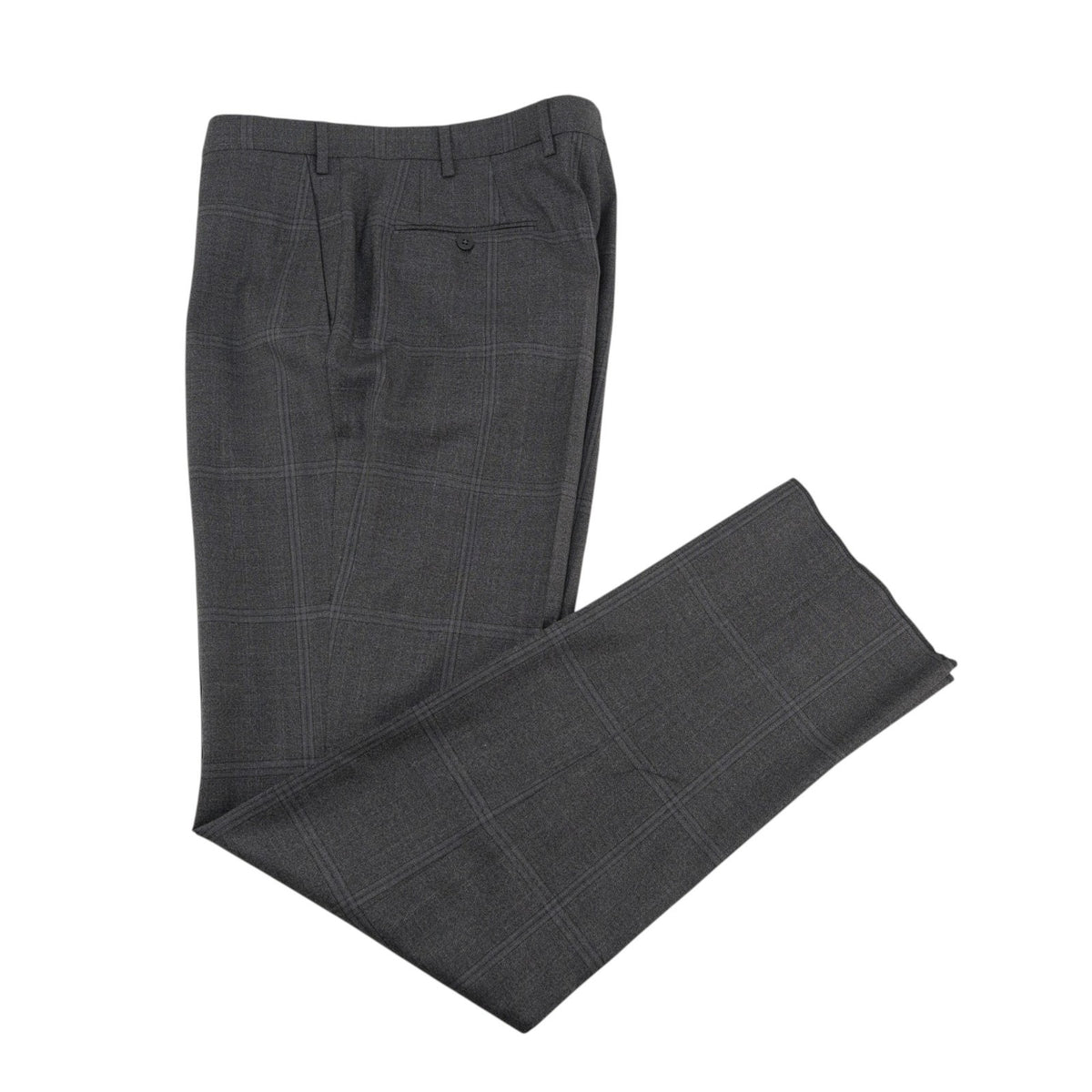 $6600 ISAIA NAPOLI "Marechiaro" Gray Suit Fine Wool 4 Season 46 US / 56 EU 7R