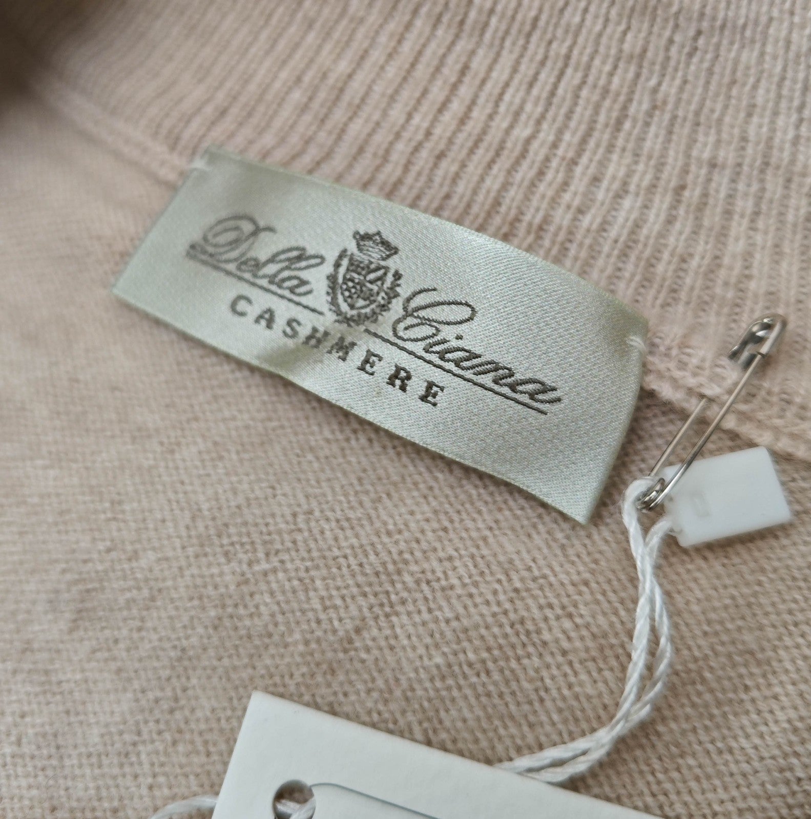 2800$ DELLA CIANA CASHMERE Ivory Bomber Zip Jacket Suede Leather - Cashmere