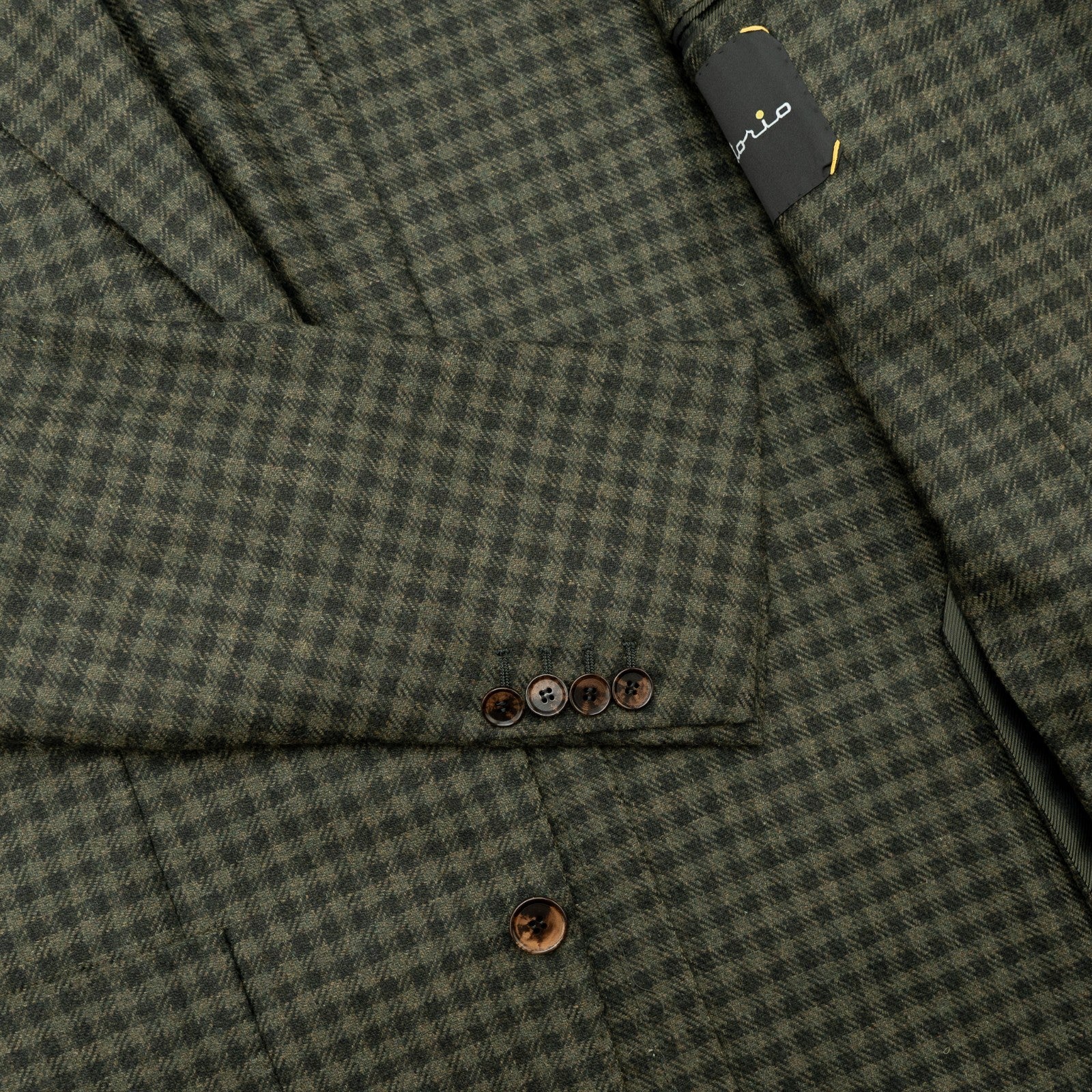 1800$ SARTORIO KITON NAPOLI Green Jacket Sport Coat Wool 40 US / 50 EU 9R