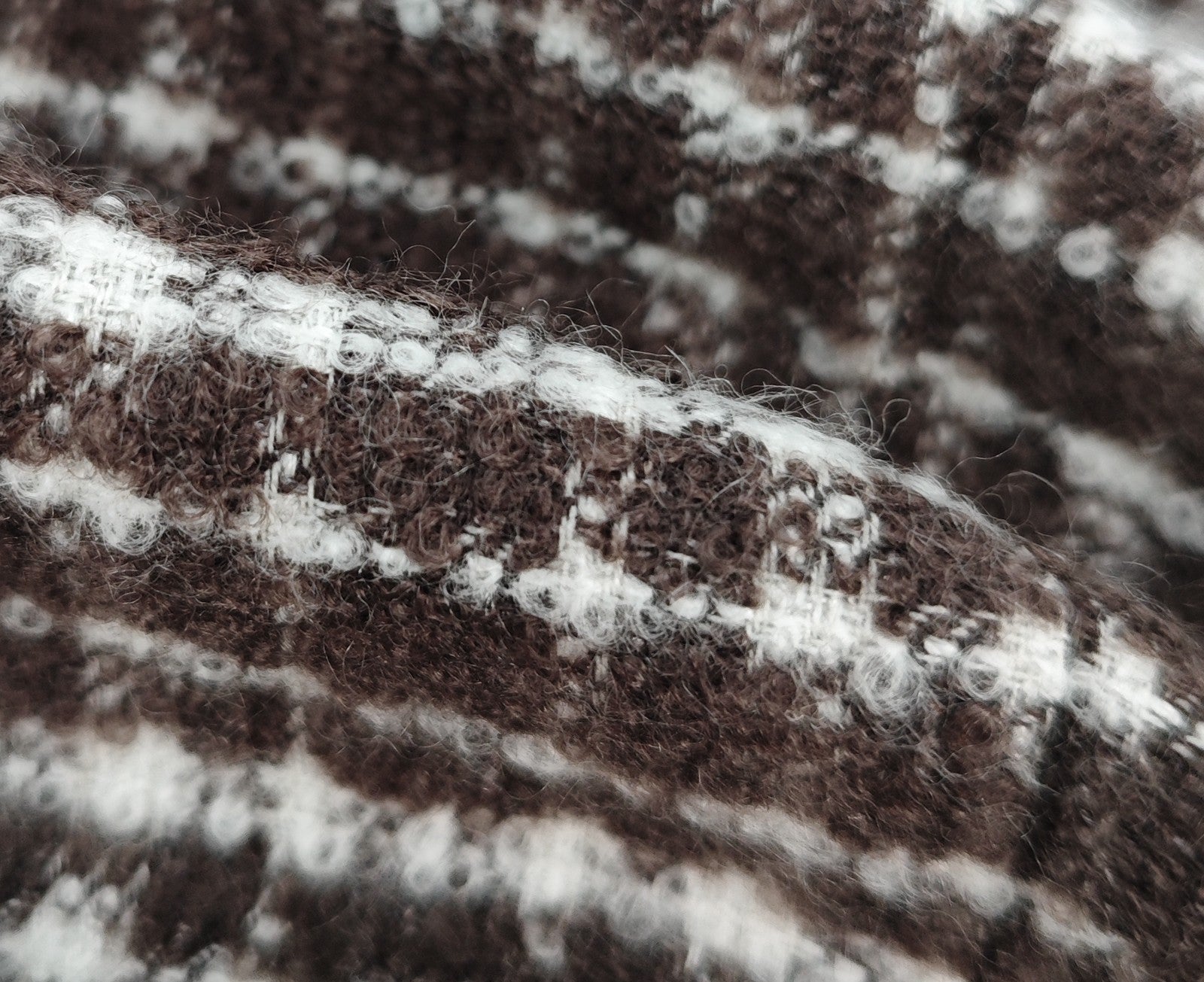 $6875 ISAIA NAPOLI Brown Jacket Sport Coat Bouclè Cashmere - Silk 40 US / 50 EU