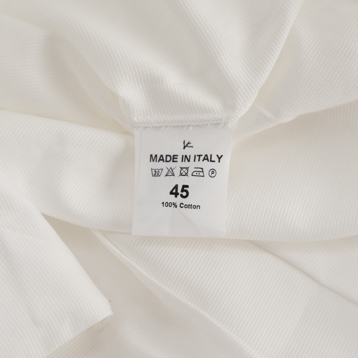 780$ ISAIA "Mix" Dress Shirt French Cuffs White Oxford Cotton 18 - 45
