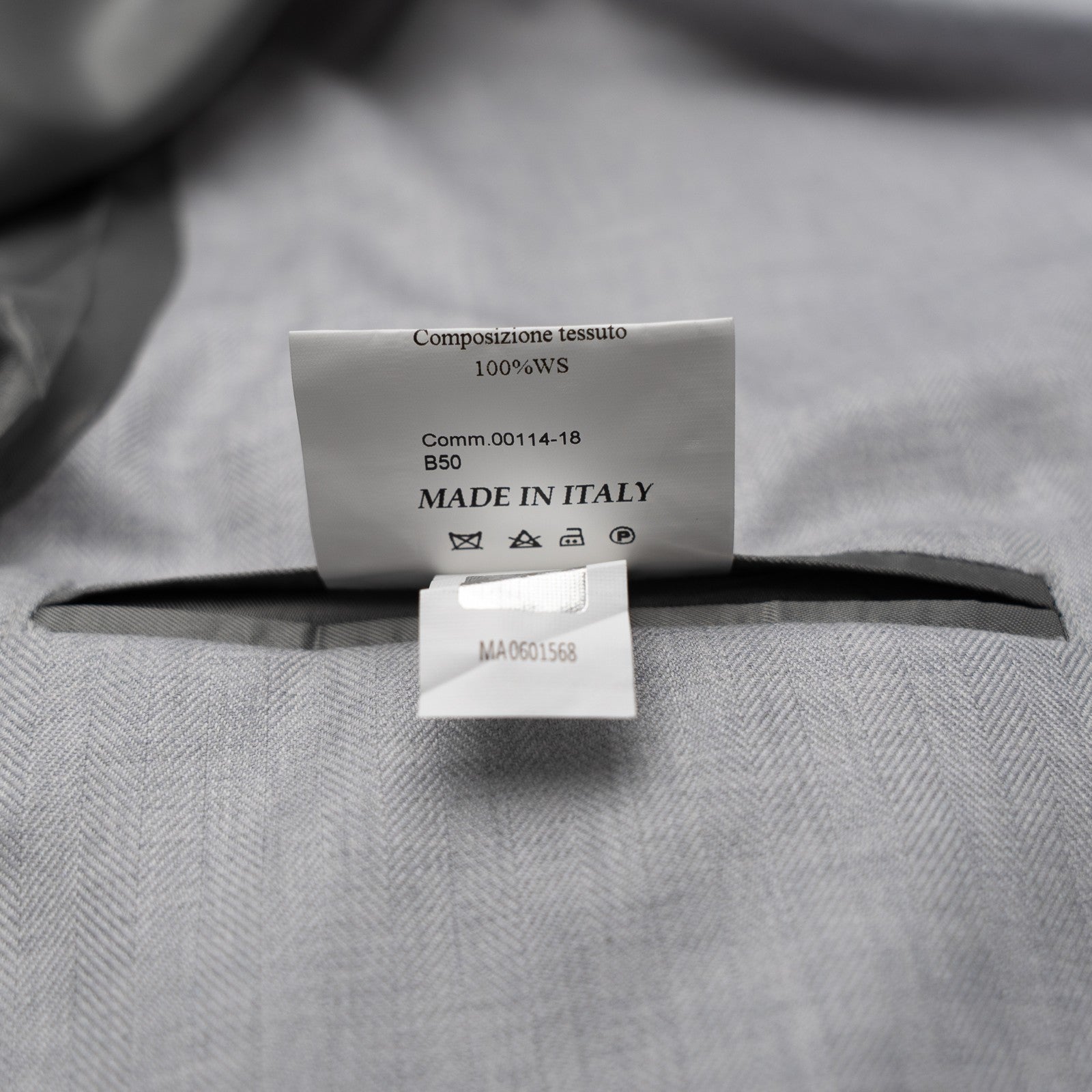 $3450 LUIGI BORRELLI NAPOLI Gray Jacket Sport Coat 100% Cashmere 36 US / 46 EU