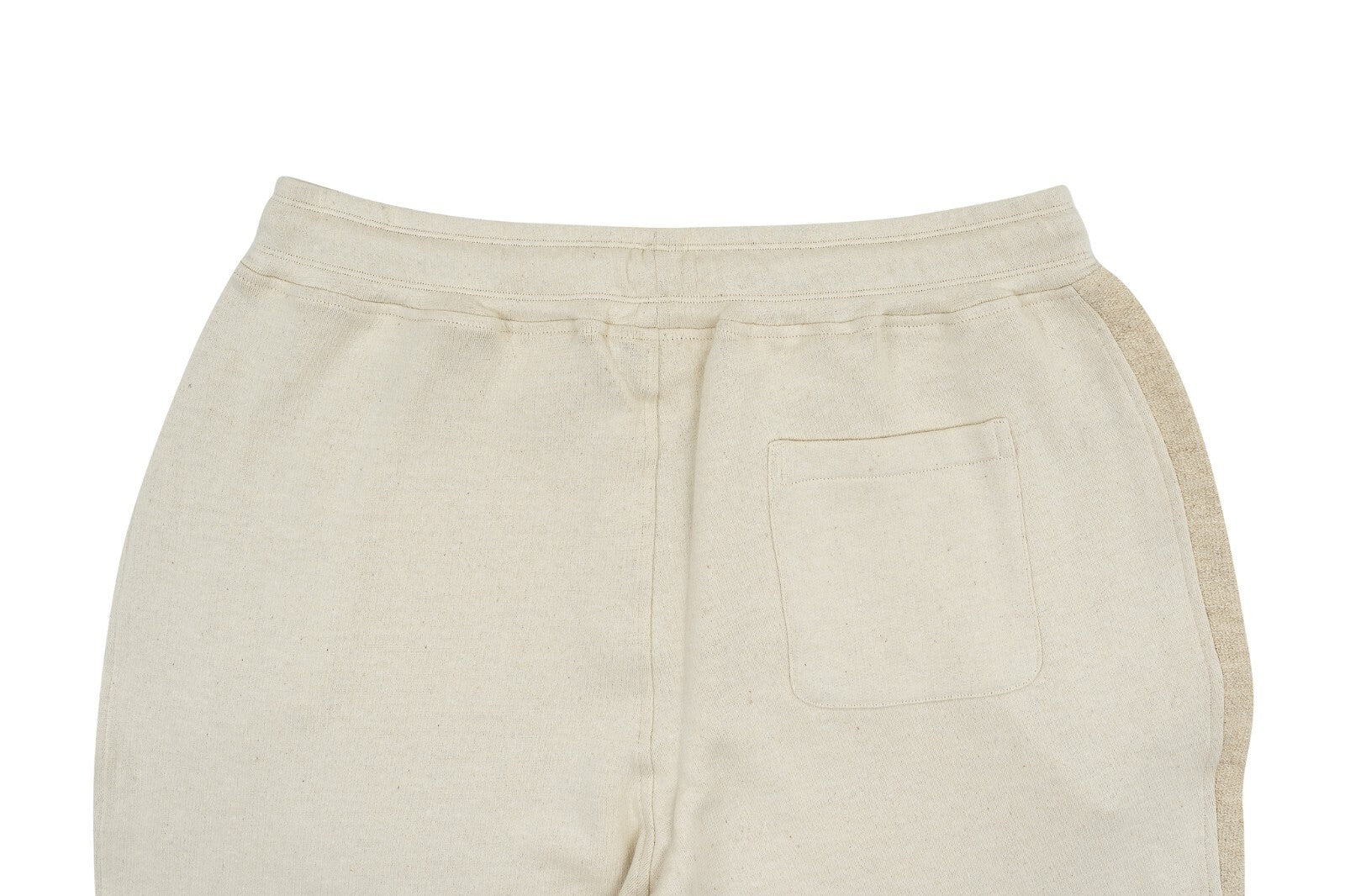 1100$ ISAIA NAPOLI Ivory Trackpant Drawstring Jogging Pant Cotton Linen Hemp XL