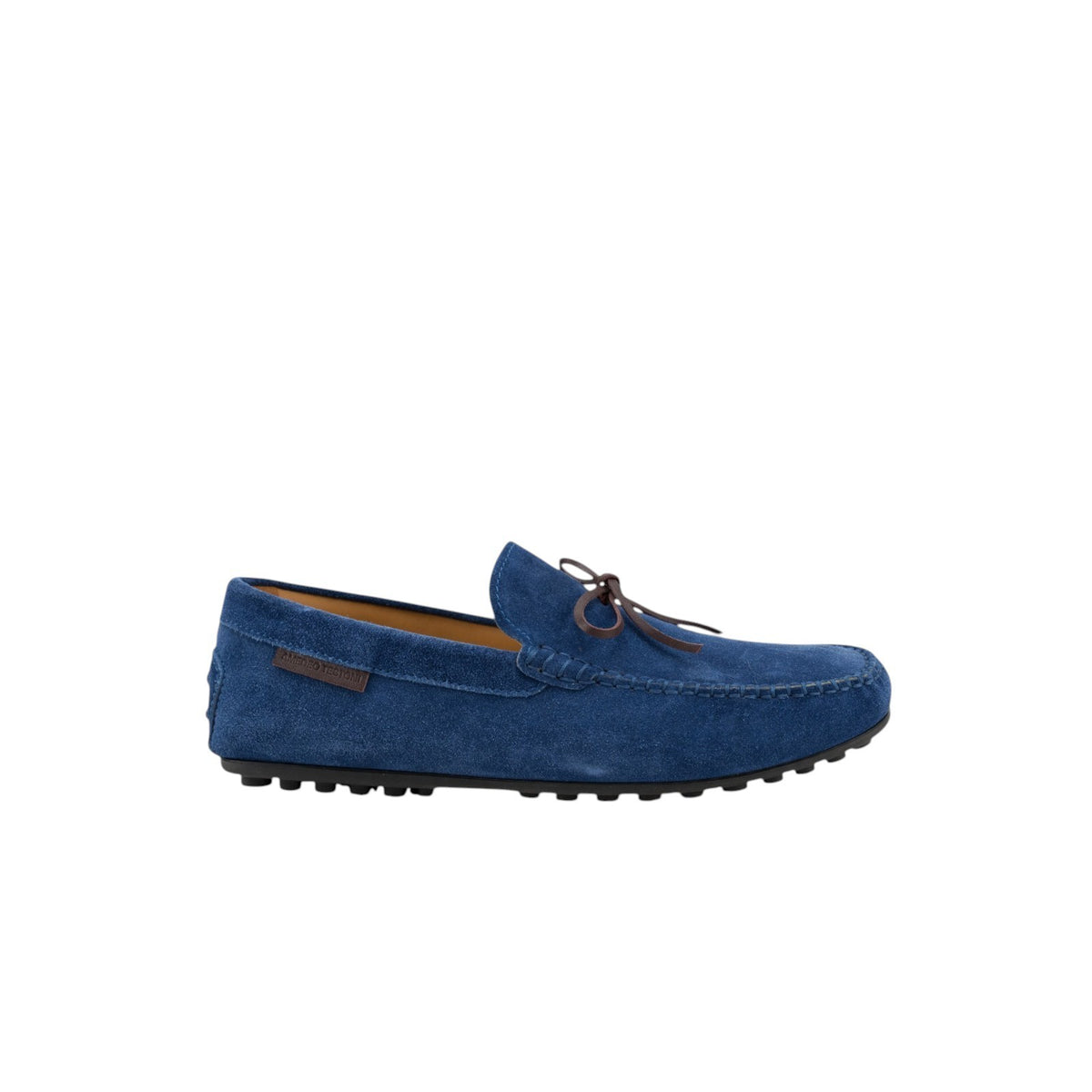 1200$ TESTONI Driver Loafer Shoes Suede Lambrusco 8 UK / 9 US / 42 IT