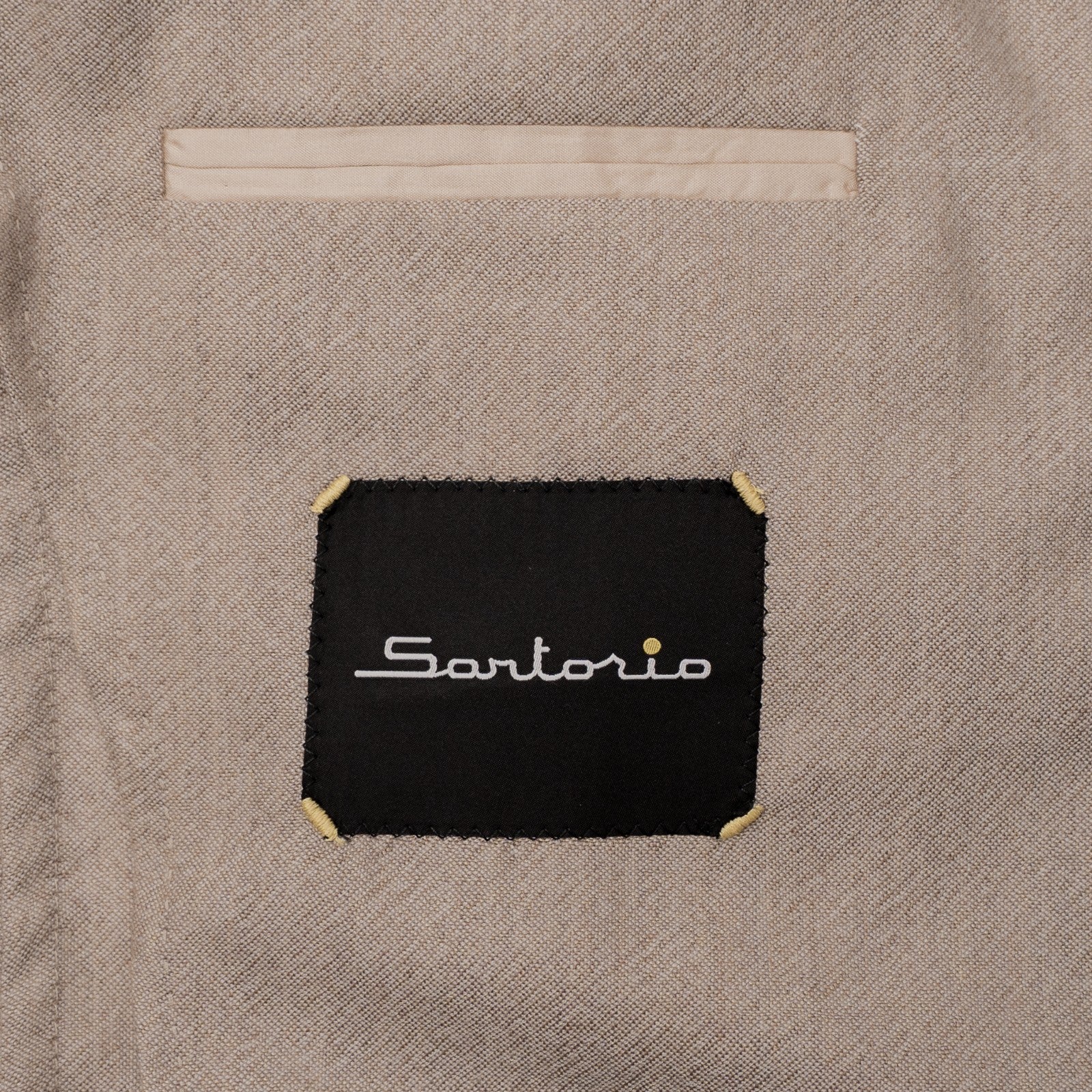 3200$ SARTORIO KITON NAPOLI Sand Jacket Sport Coat Cashmere 36 US / 46 EU 8R