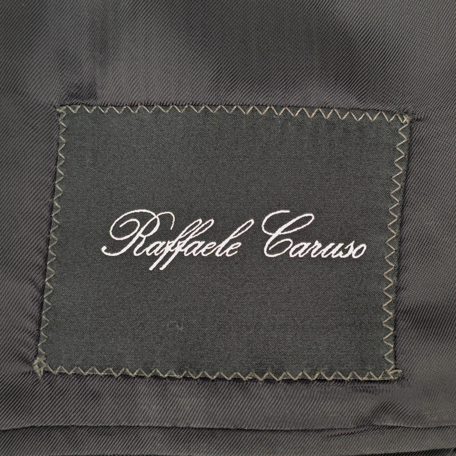 1600$ RAFFAELE CARUSO Navy Superfine 130’s Wool Sport Coat 3/2 Roll 42 US 52 IT