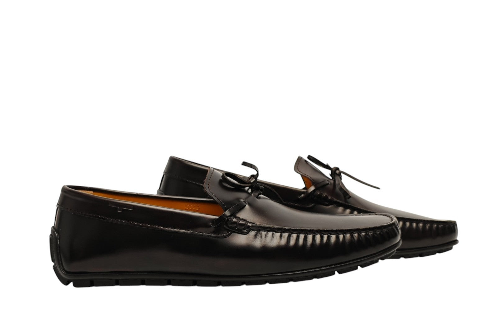 1100$ TESTONI Driver Loafer Antique Lux Calf Cigar Brown 8 UK / 9 US / 42 IT