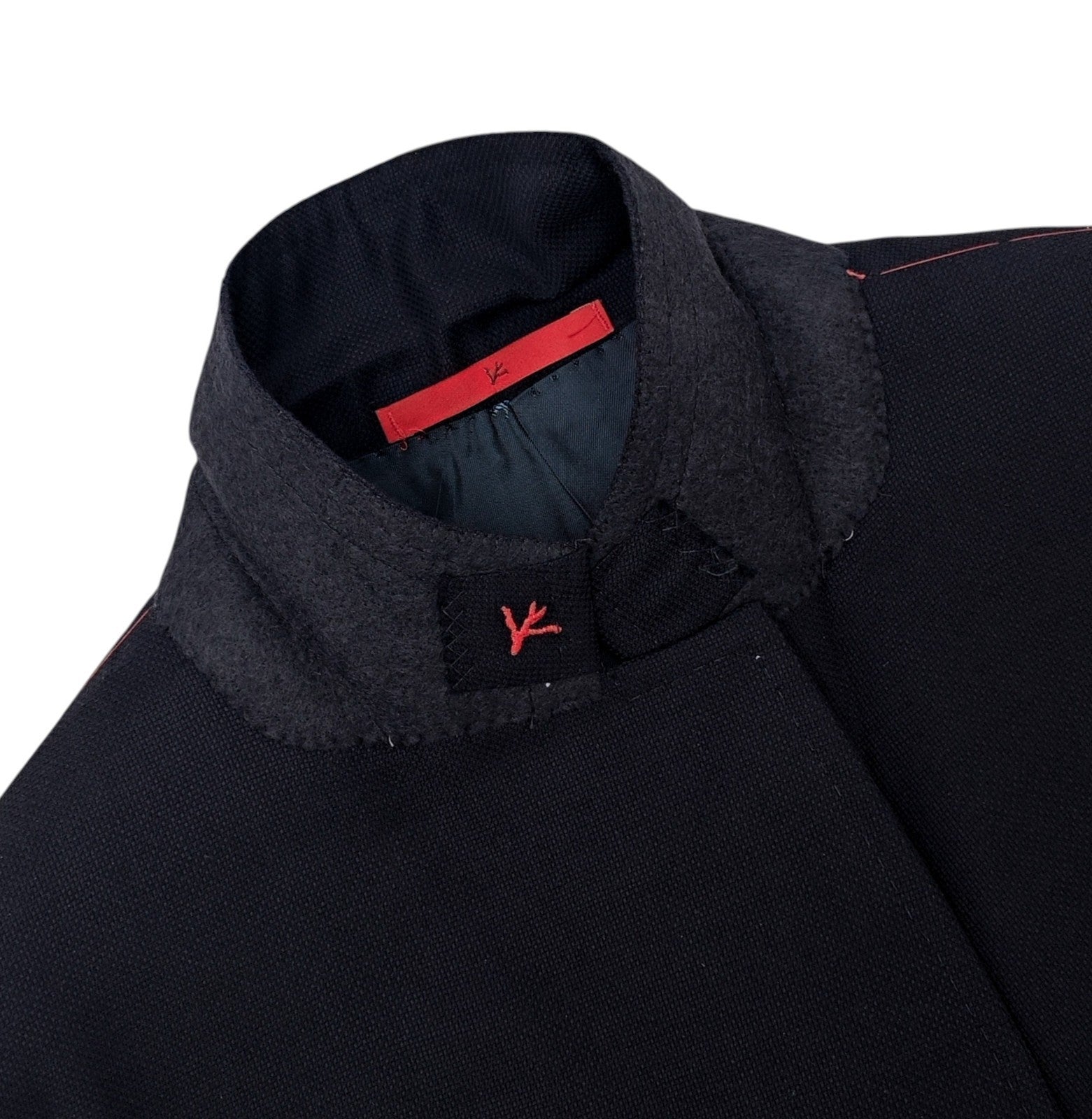 $5990 ISAIA "Capri" Slim-Fit Jacket Sport Coat Blue Knit Wool 42 US / 52 EU 8R