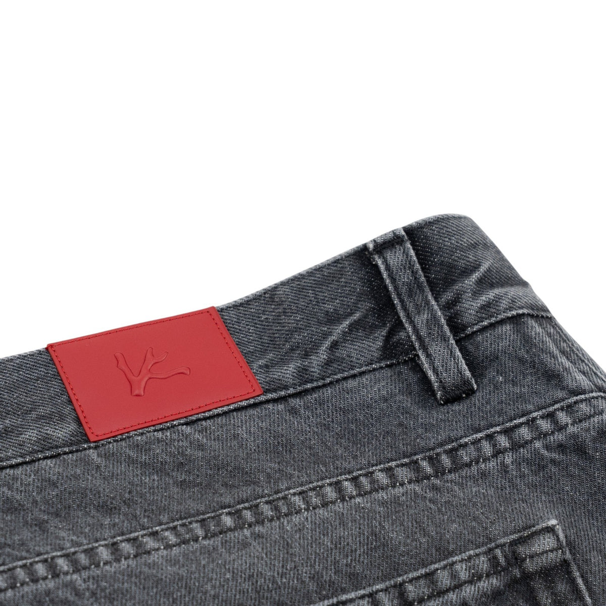 795$ ISAIA NAPOLI "SpaccaNapoli" Grey Jeans Pant Cotton Regular Fit 40 US /56 EU