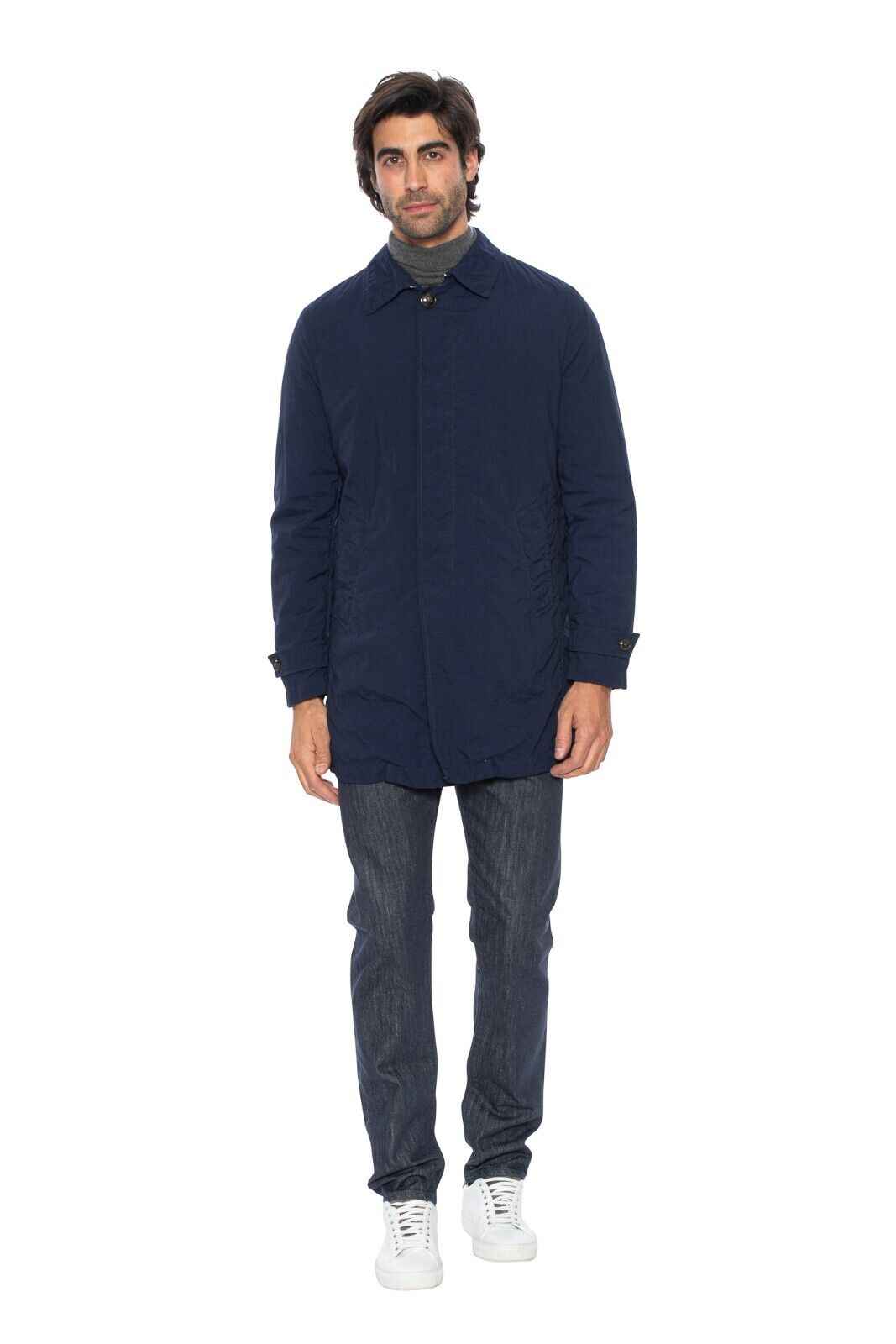 760$ MI.DA TOKYO-FIRENZE Trench Coat Japan Fabric Water Resistant 38 US / 48 EU