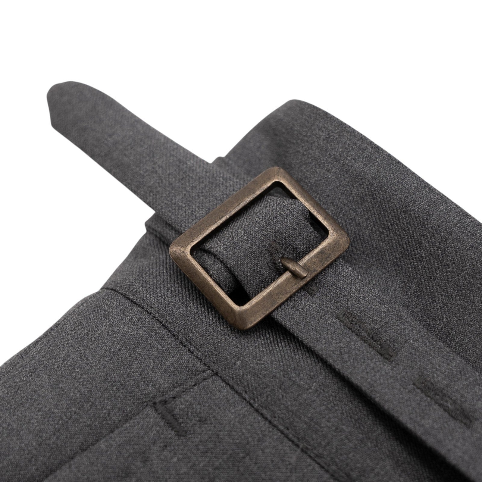 $3300 SARTORIO KITON NAPOLI Gray Suit Hand-Sewn Fine Wool Made in Napoli