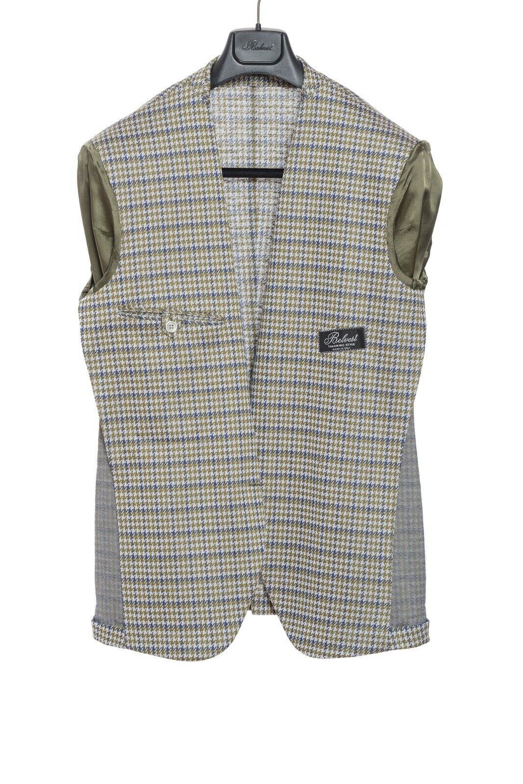 $1940 BELVEST Jacket TWEED Cotton / Linen 40 US / 50 EU 8R Slim JACKETINTHEBOX