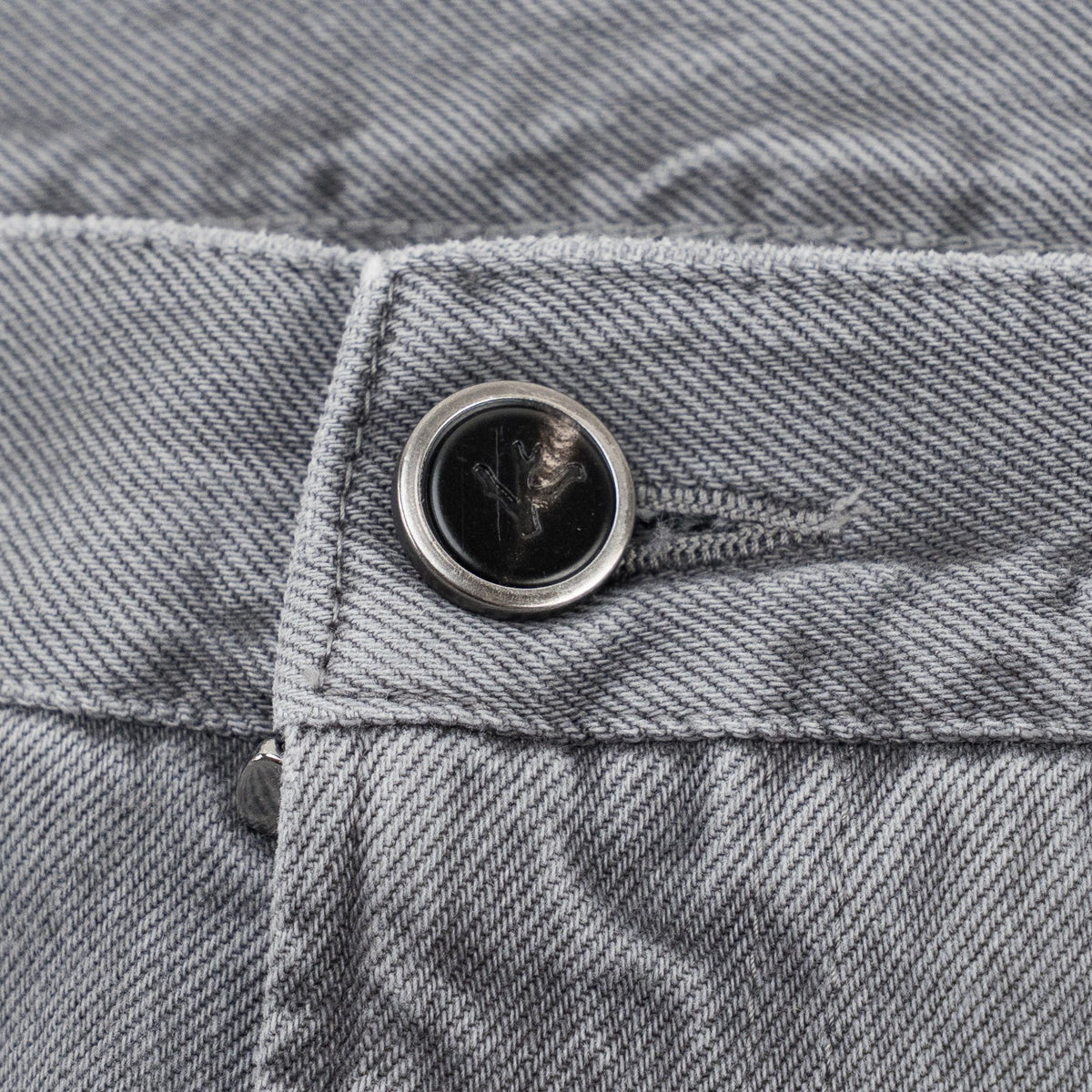 795$ ISAIA "SpaccanapolI" Gray Denim Jeans 5 Pocket Pant Cotton 38 US/54 EU