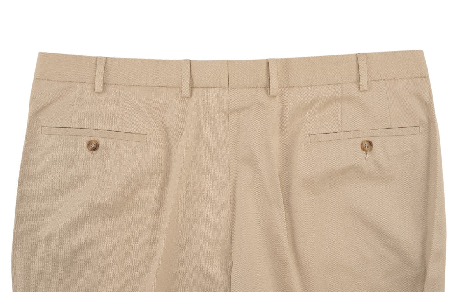 700$ BURBERRY LONDON Beige Chino Cotton Trouser Pant Regular Fit 42 US / 58 EU