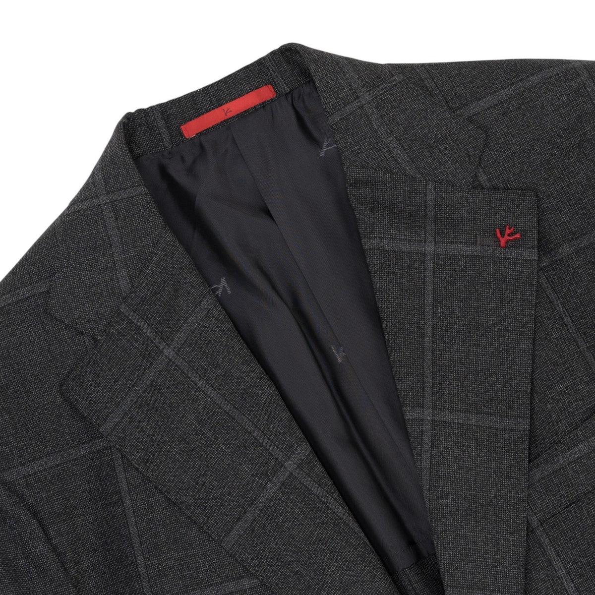 $6600 ISAIA NAPOLI "Marechiaro" Gray Suit Fine Wool 4 Season 44 US / 54 EU 7R