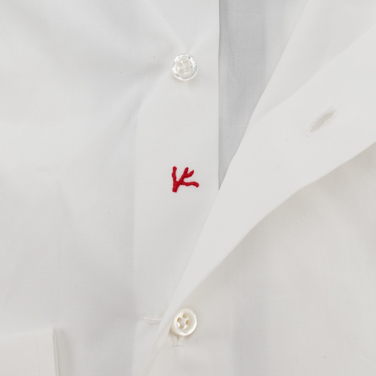 750$ ISAIA NAPOLI "Mix" Dress Shirt Hand-Sewn White Oxford Cotton 18 - 45