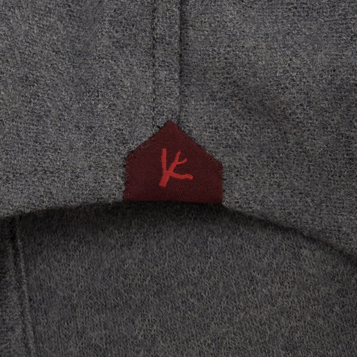 1450$ ISAIA NAPOLI Gray Hand-Sewn Shirt Soft Wool 16 - 41