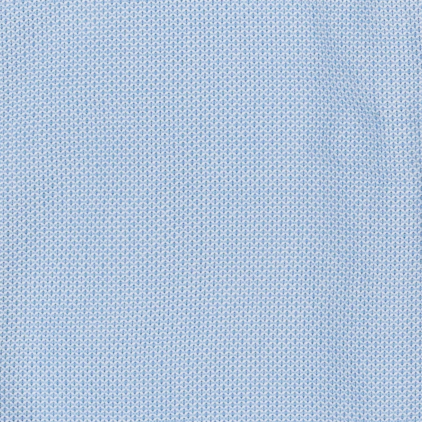 425$ RUBINACCI NAPOLI Blue Popover Shirt Cotton Button Down Classic Fit 1S
