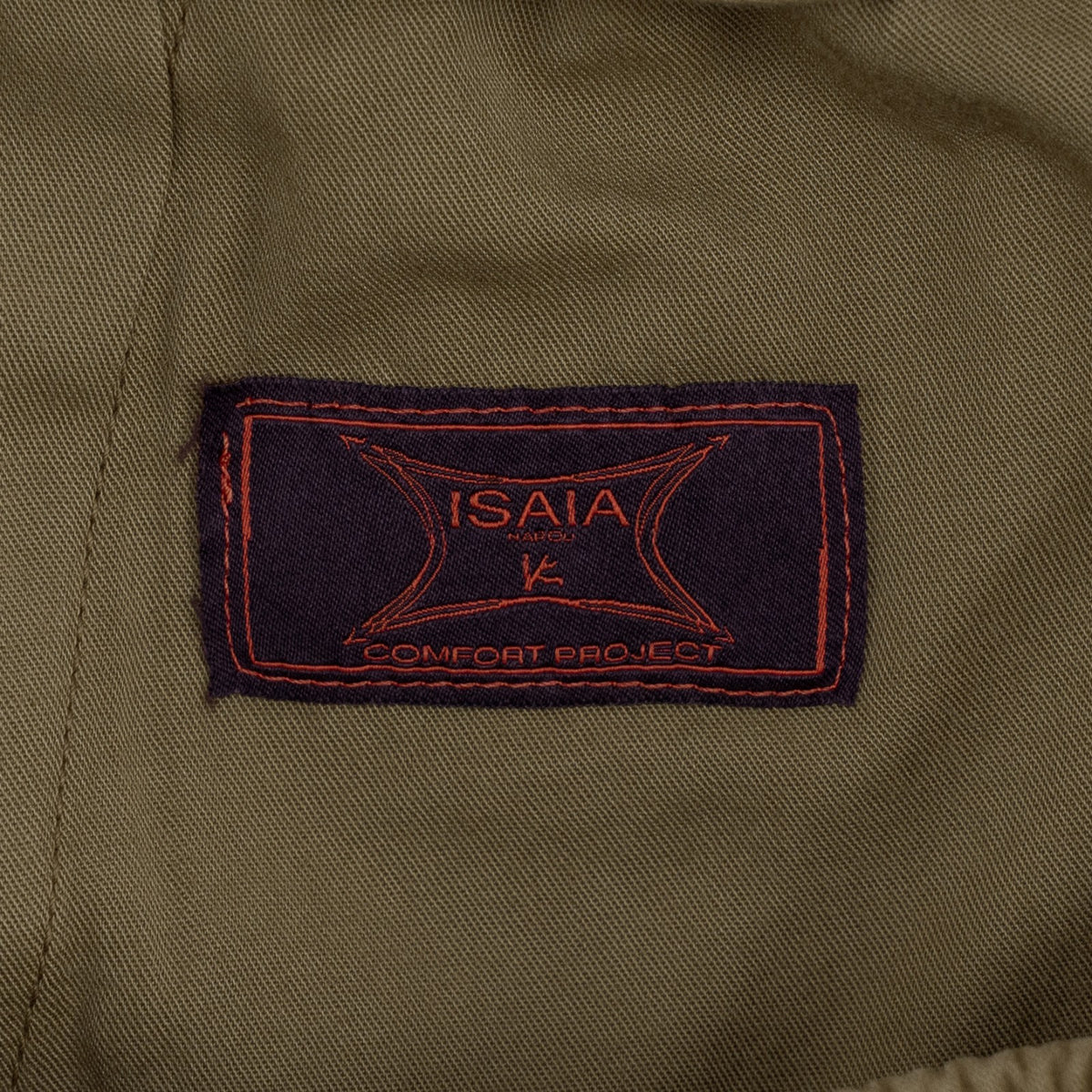 1250$ ISAIA NAPOLI Brown Drawstring Tapered Pant Cotton - Cashmere 42 US / 58 EU
