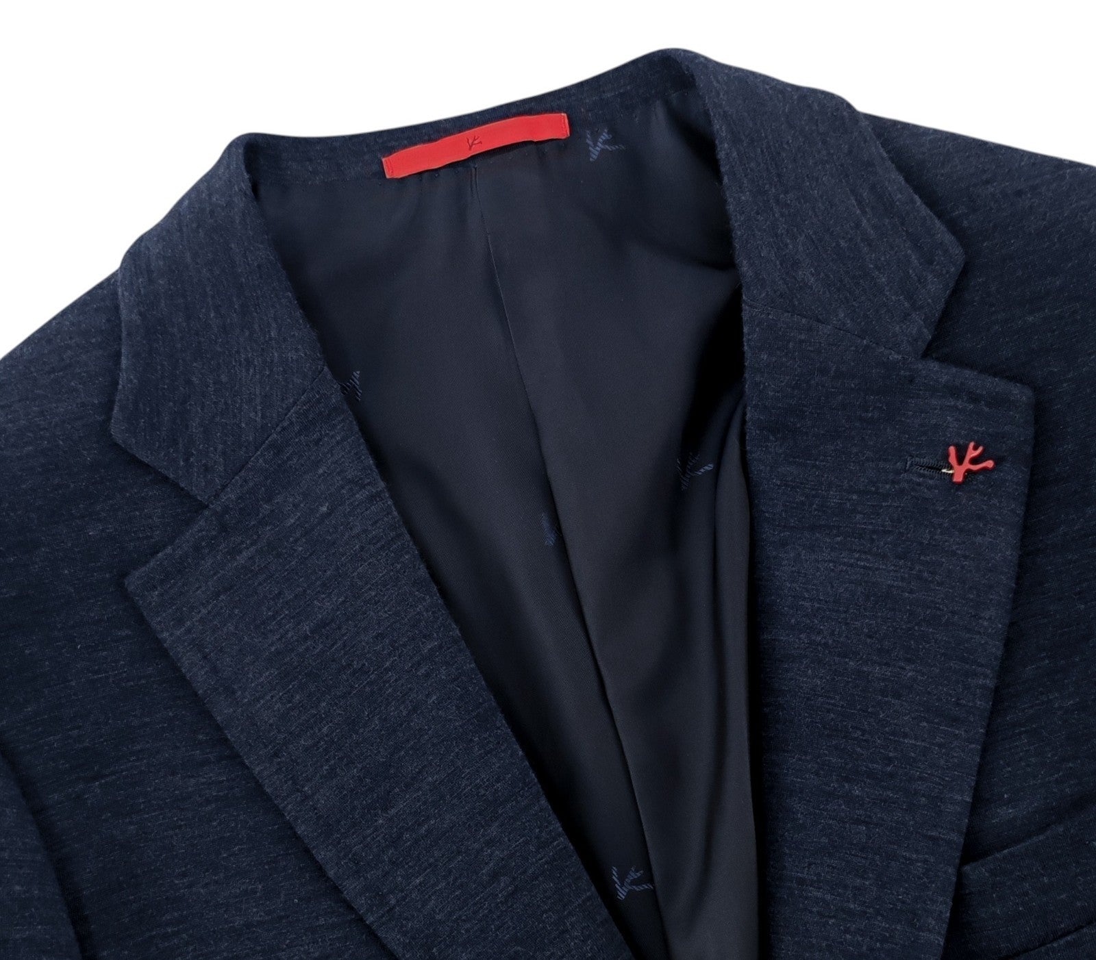 $5490 ISAIA "Capri" Blue Jacket Sport Coat Jersey Wool Comfort 42 US / 52 EU 8L