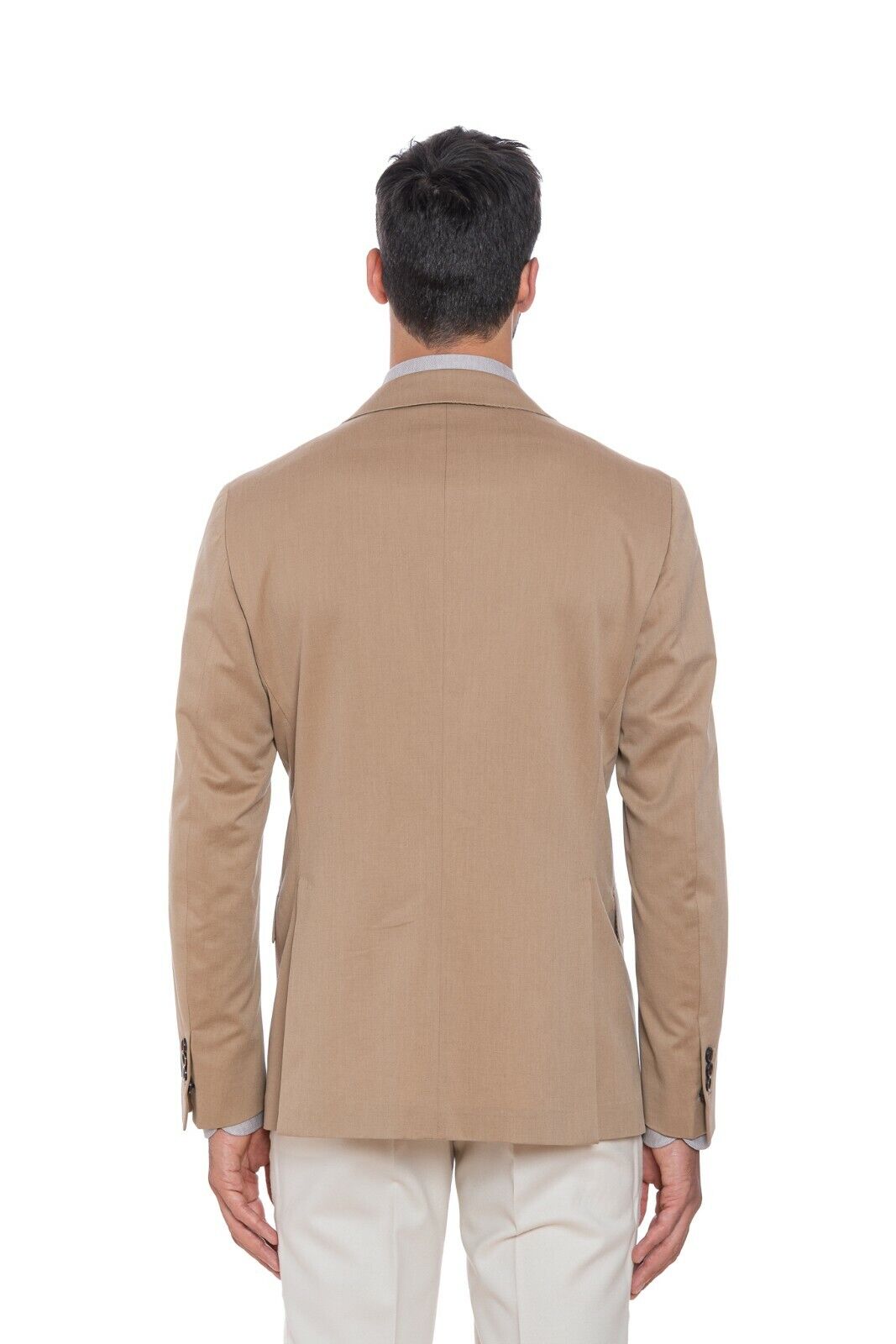 2250$ BELVEST Jacket Blazer Solid SOLARO Wool / Cotton 42 US / 52 EU 8R Slim Fit